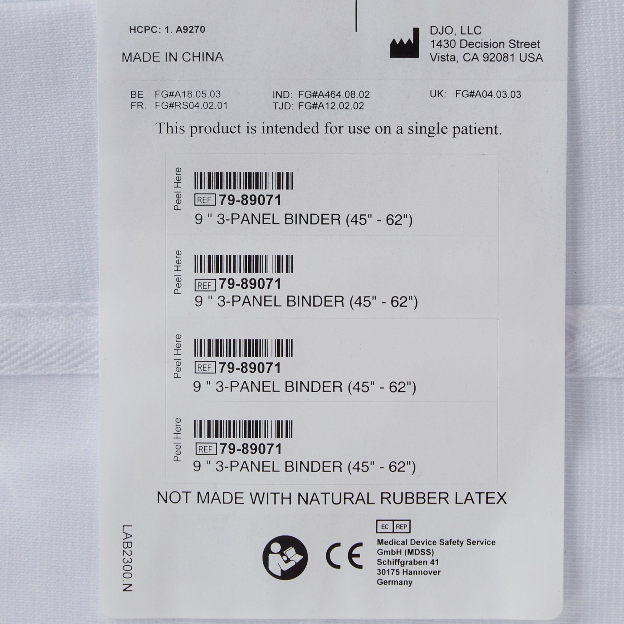  One Size Fits 45 – 62 Inch Waists