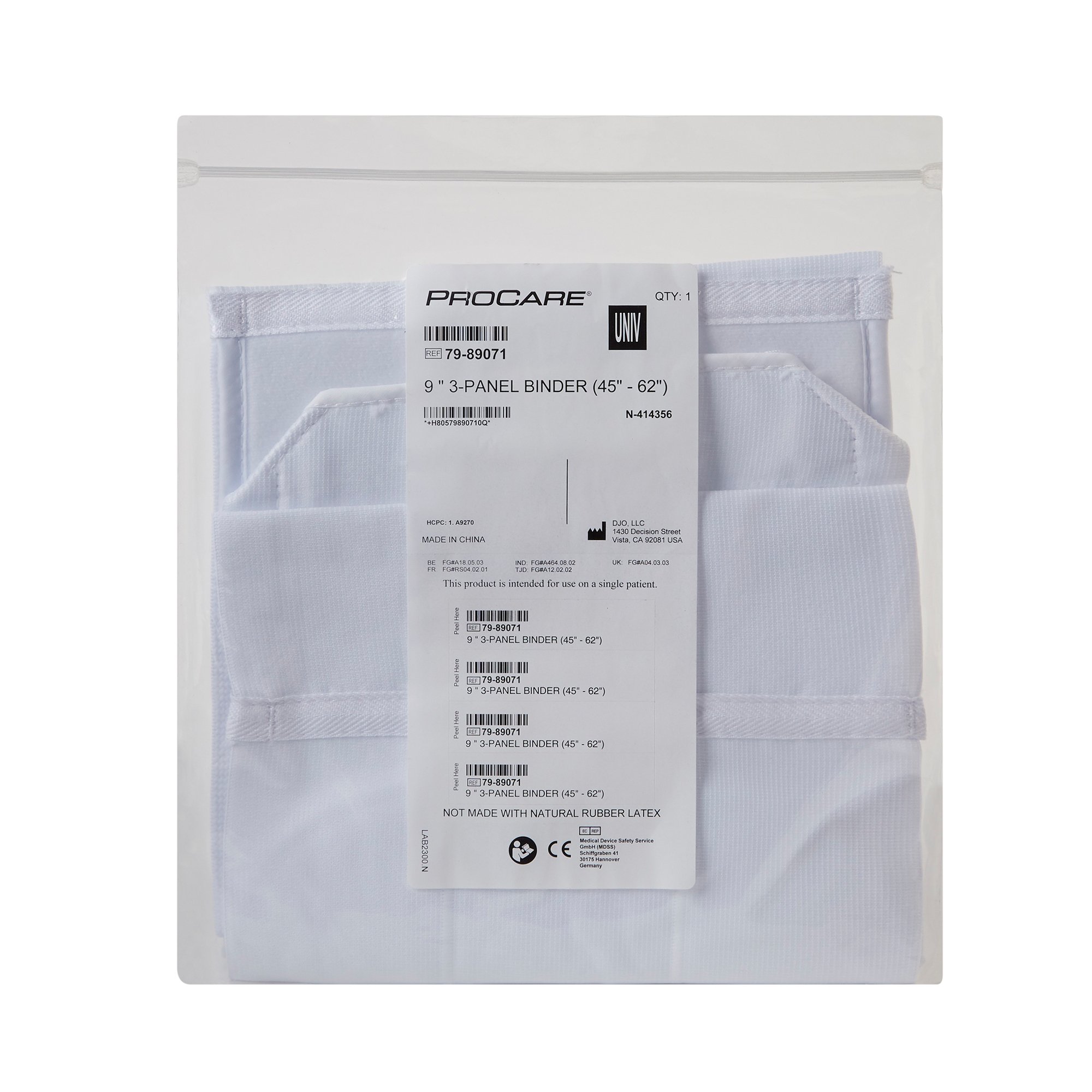 DJO - 79-89071 ProCare® 3-Panel Abdominal Support