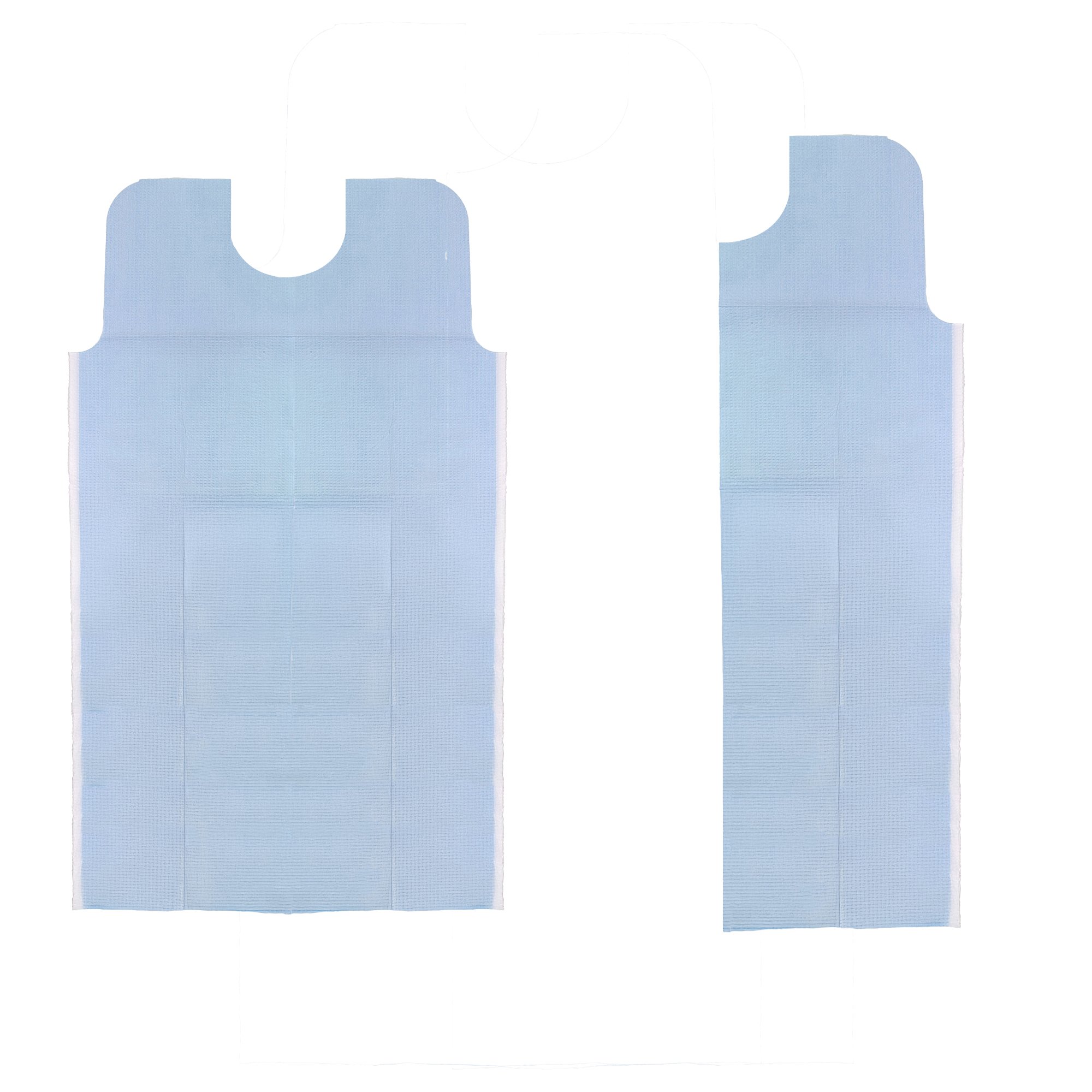 Tidi Products 917493 - Tidi® Everyday Dental Bib, Blue, 29 x 42 Inch - 50/Case