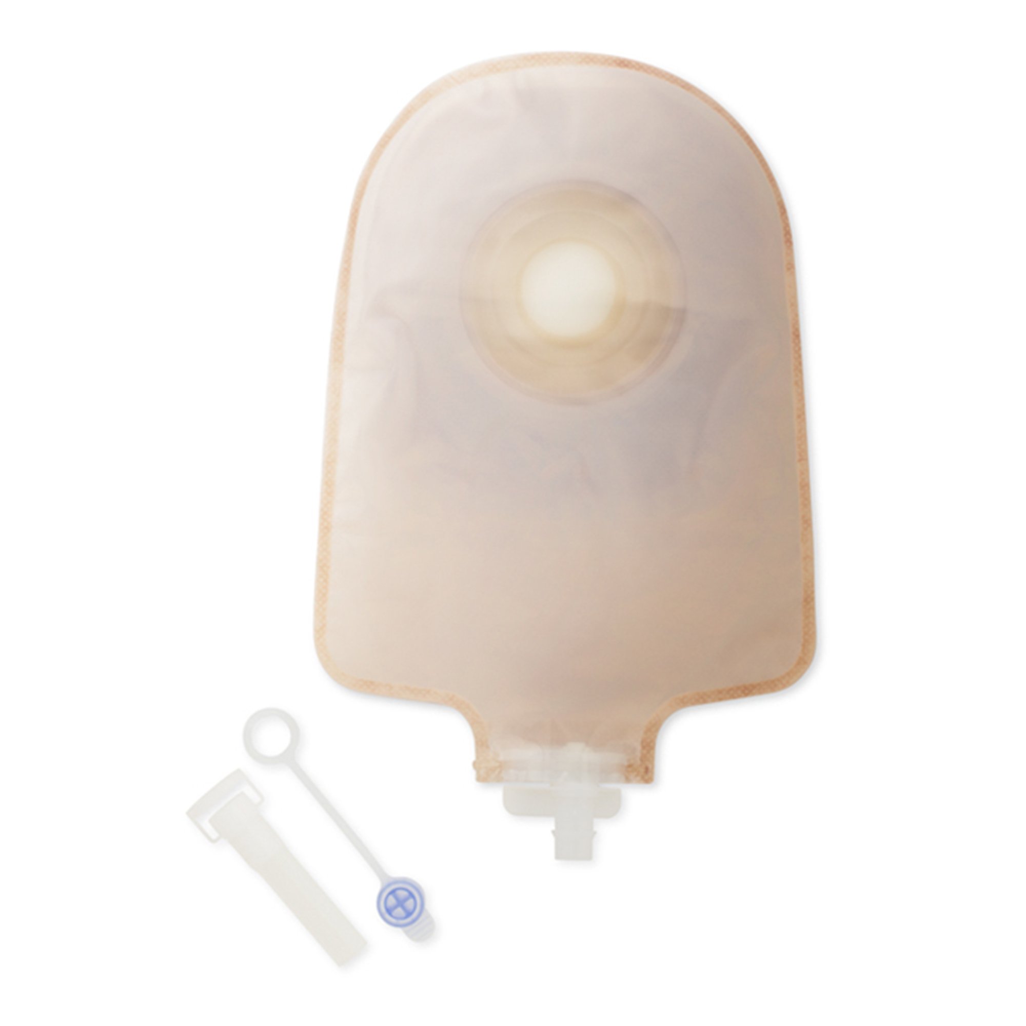 Hollister 8462 - Premier™ 8462 One-Piece Transparent Urostomy Pouch, Pre-cut to Fit 25 mm Stomas - 10/Box