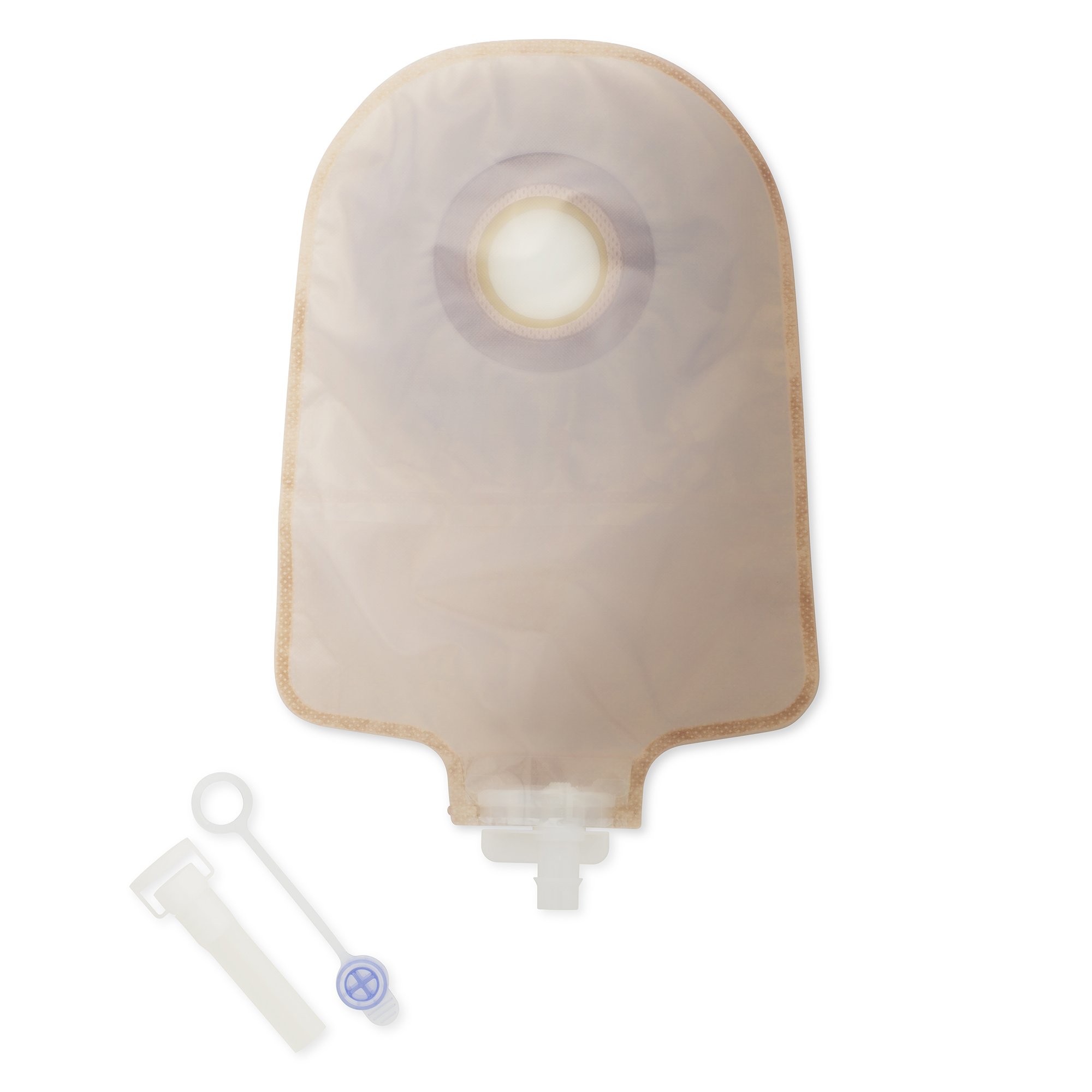 Hollister 8463 - Premier™ One-Piece Transparent Urostomy Pouch, Pre-cut to Fit 38 mm Stomas - 10/Box