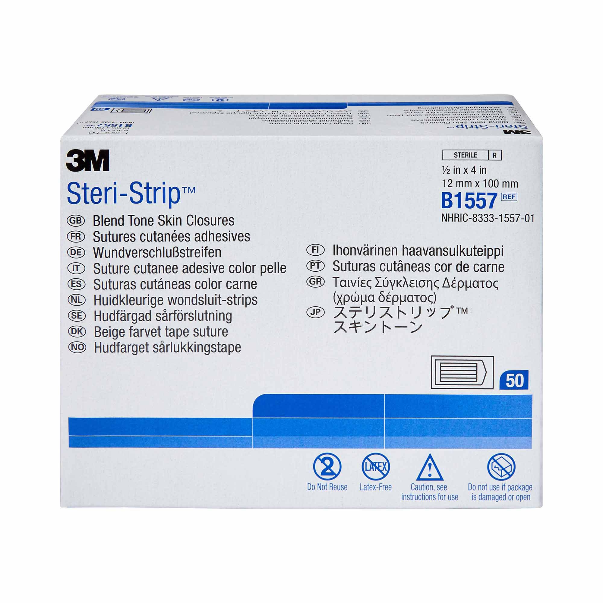 Solventum Corporation - B1557 3M Steri-Strip Skin Closure Strips