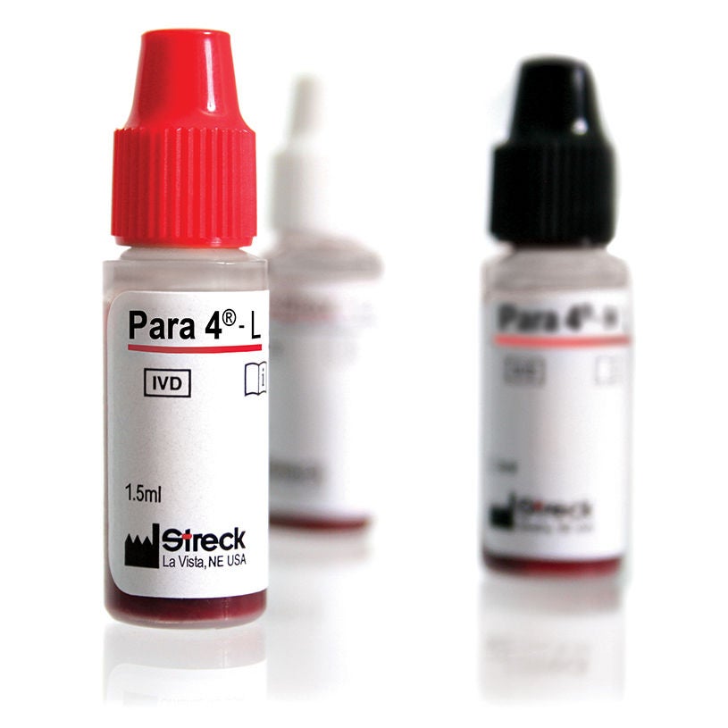 Streck Laboratories - 215418 Hematology / Assayed Control Set Para 4® HCT, HGB and Platelet Values Low Level / Normal Level / High Level 18 X 1.5 mL