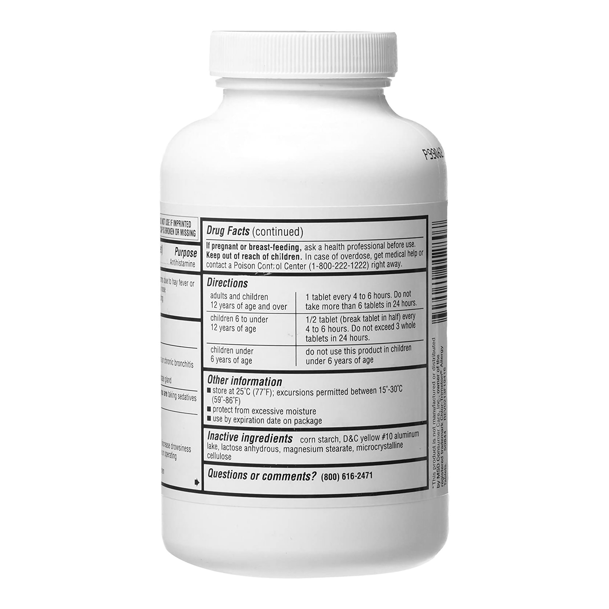 Major Pharmaceuticals - 00904001280 Major® Chlorpheniramine Maleate Allergy Relief
