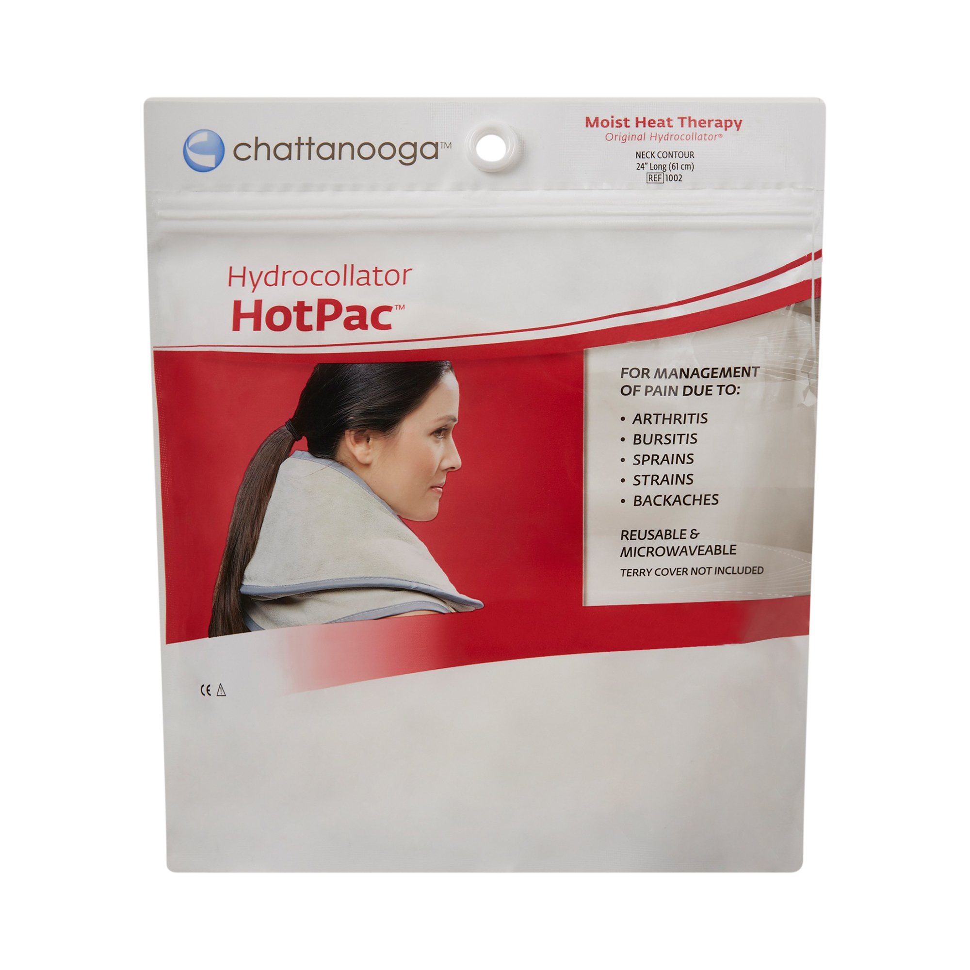 DJO 1002 - Hydrocollator® HotPac™ Moist Heat Pad, Neck Contour - 1/Each