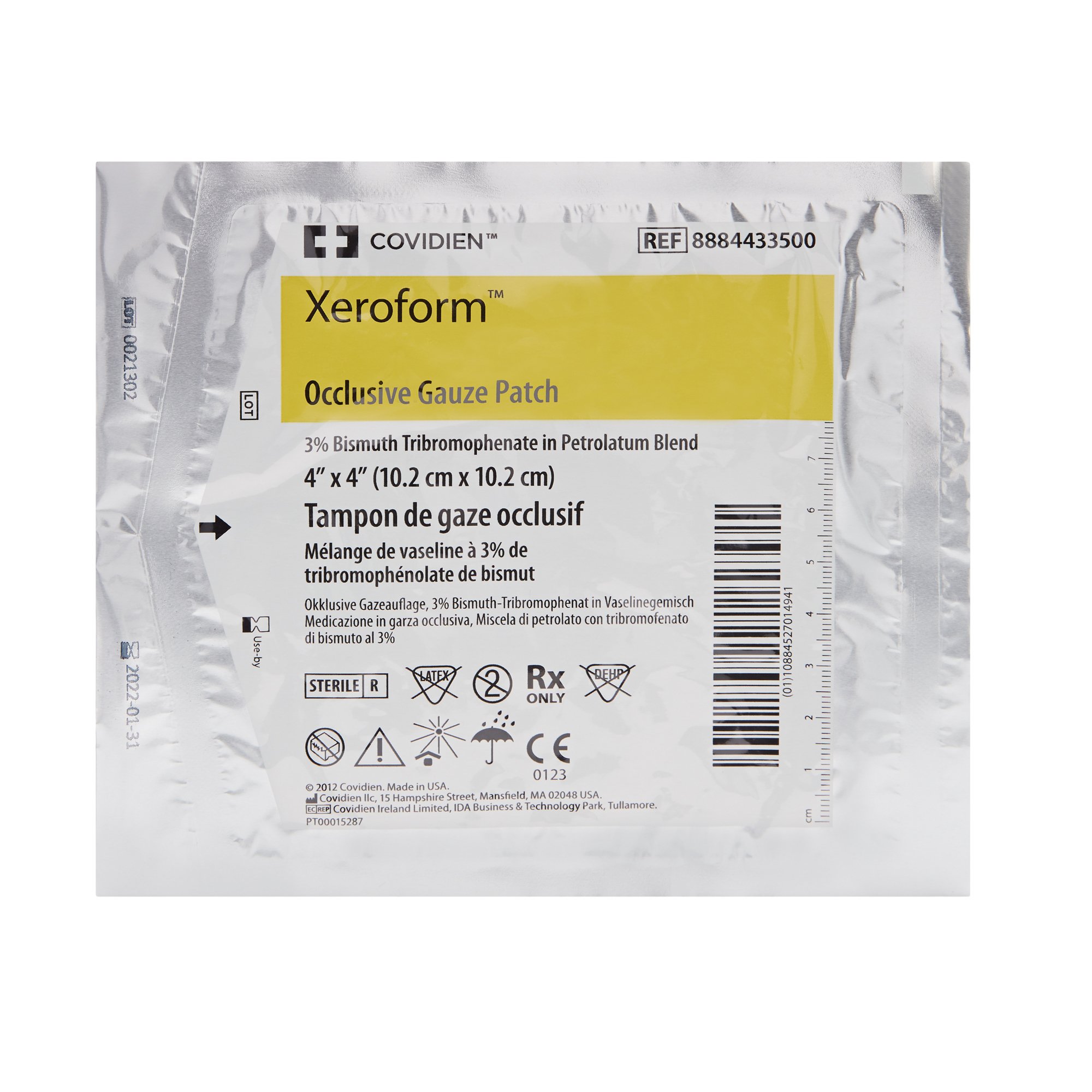 Cardinal - 8884433500 Xeroform® Occlusive Petrolatum Impregnated Dressing