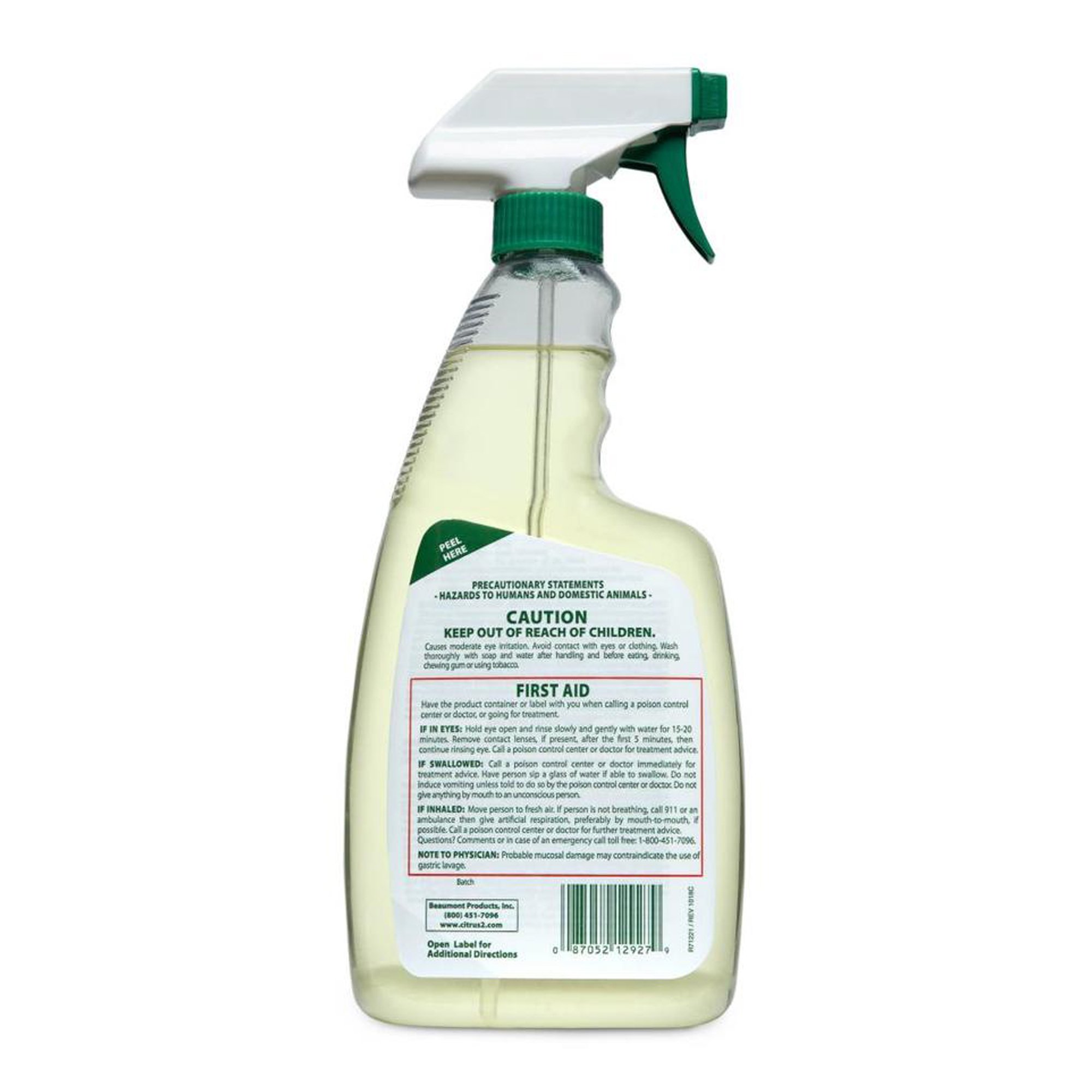 Beaumont Products - 633712927 Citrus II® Hospiral Germicidal Deodorizing Cleaner