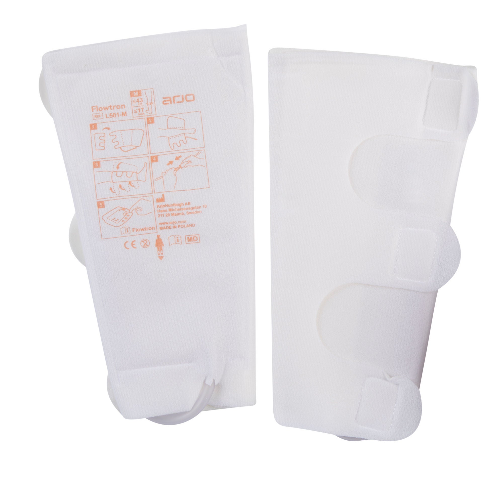 Arjo Inc - L501-M DVT Compression Therapy Garment Adjustable Flowtron® Calf Standard