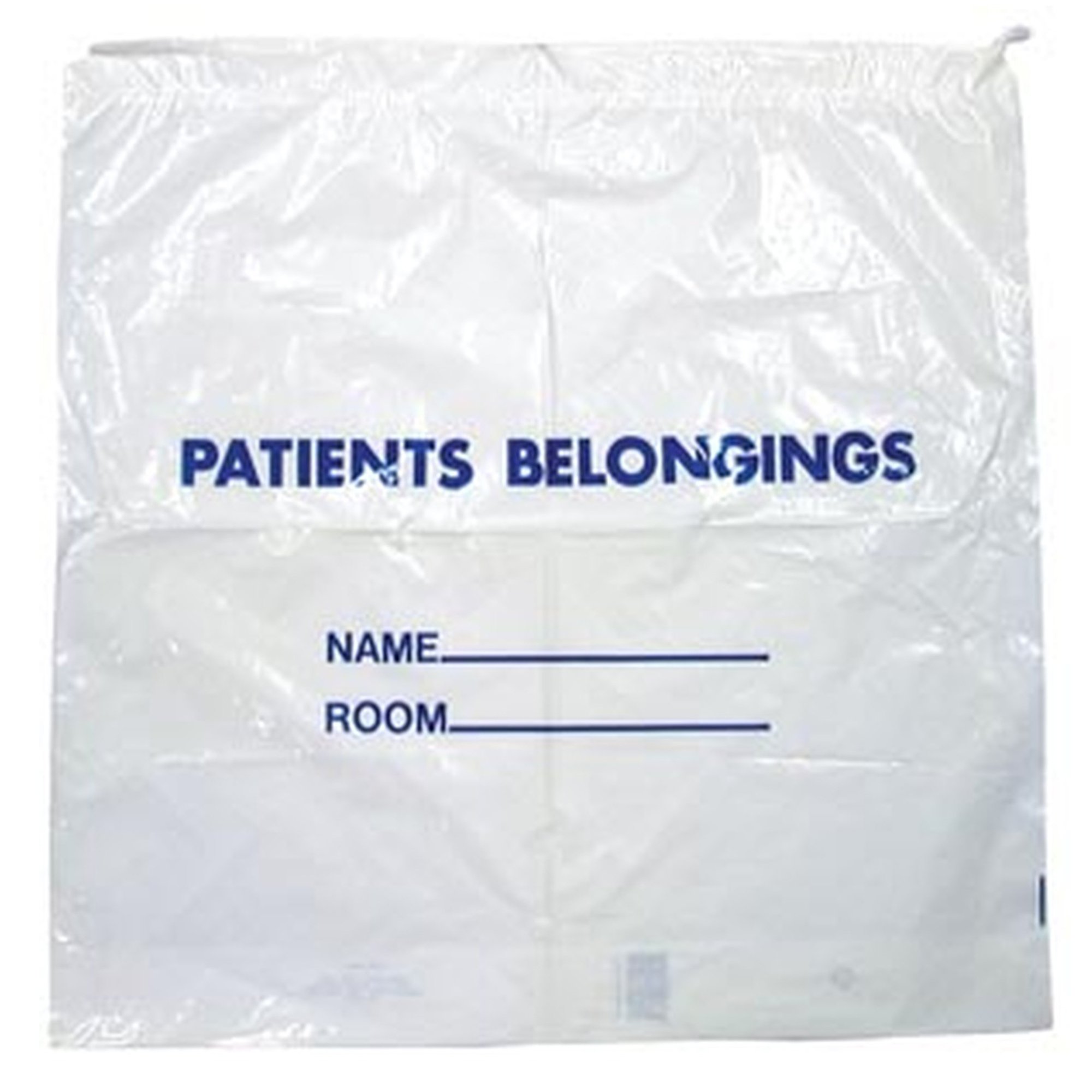 Donovan Industries PB01 - DawnMist® Plastic Handle Patient Belonging Bags - 1/Each, 250/Case