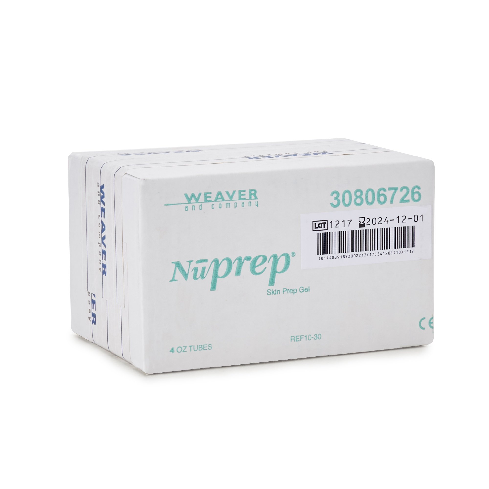 Cardinal 30806726 - Nu Prep® Conductive Skin Prep Gel - 1/Each, 6/Case