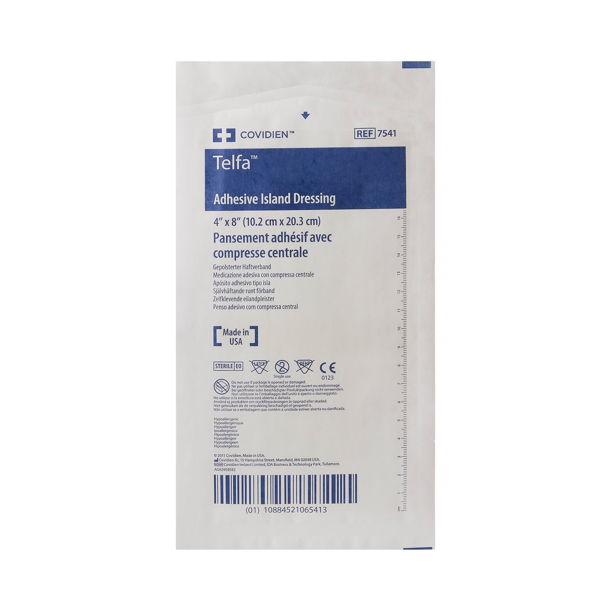Cardinal - 7541 Telfa™ White Adhesive Dressing