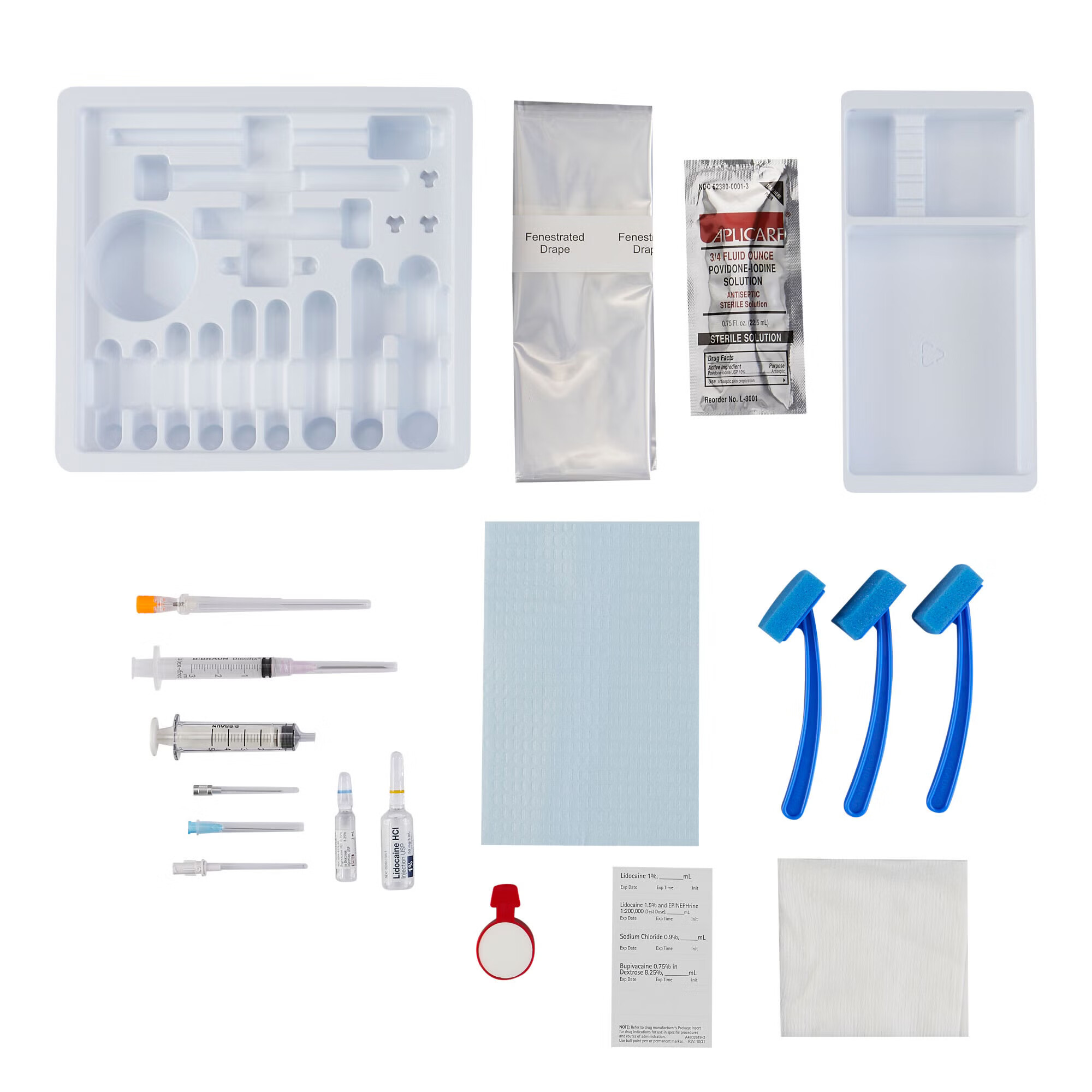 B. Braun - 333851 Spinal Tray Pencan® 25 Gauge 3.5 Inch