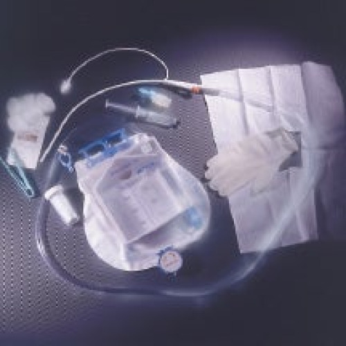 DeRoyal - 81-080516 Indwelling Catheter Tray DeRoyal Foley / Temperature Sensing 16 Fr. Balloon