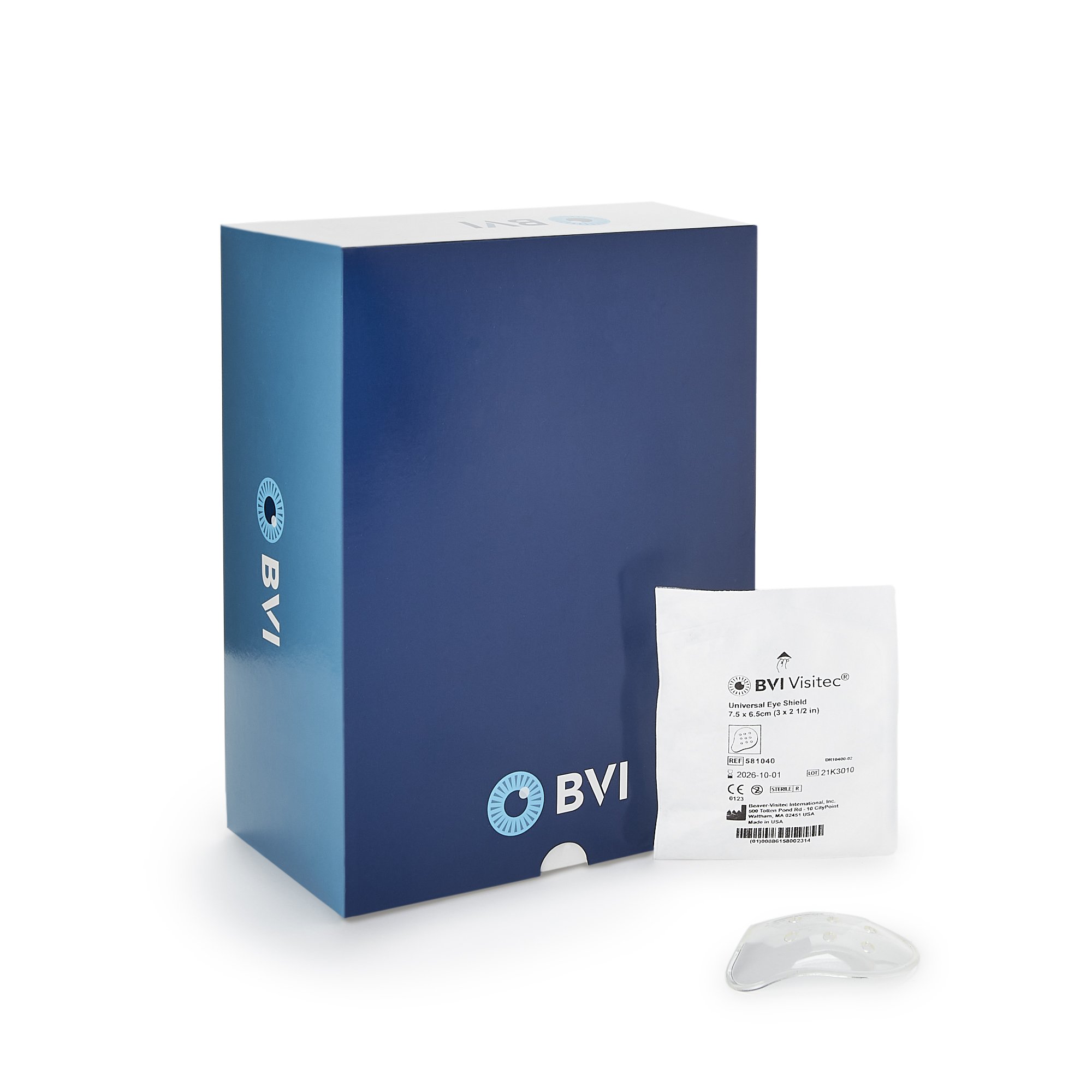 Beaver-Visitec International 581040 - BD Visitec™ Eye Protector, 2-1/2 x 3 Inch - 1/Each, 50/Box