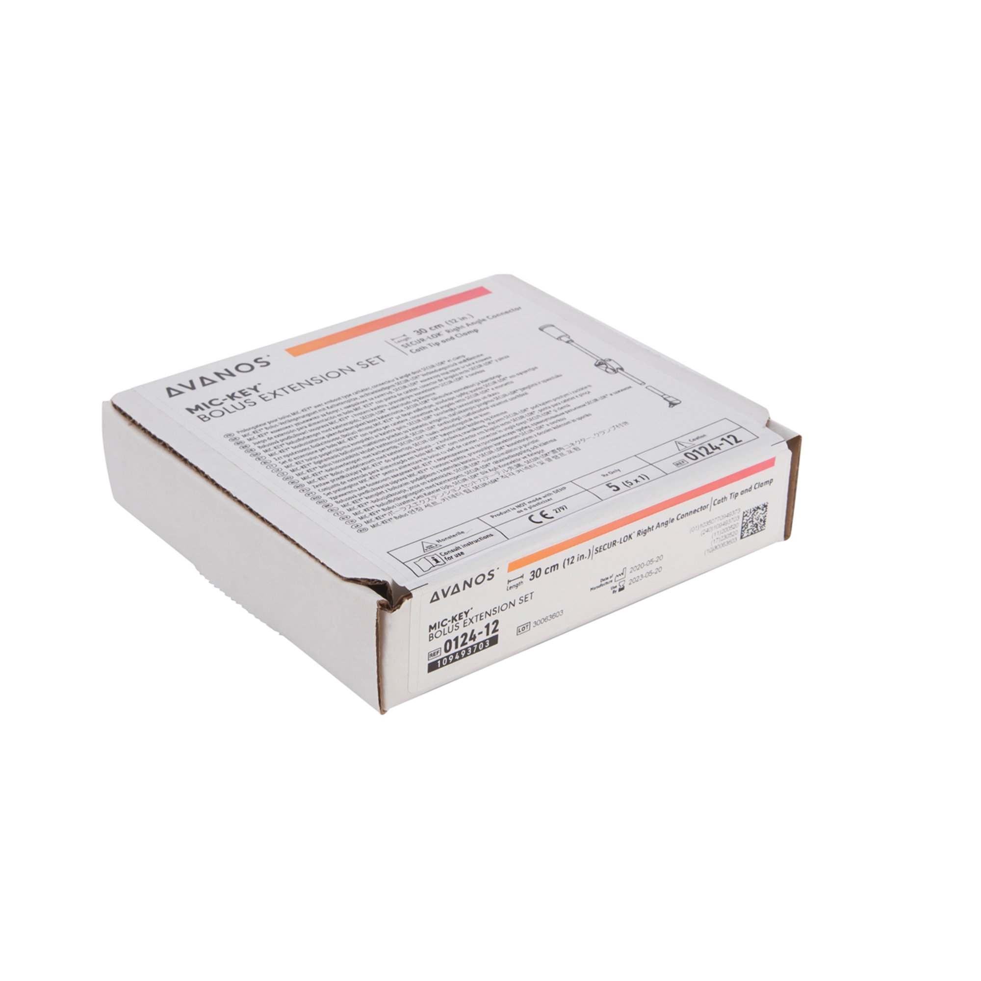 Avanos Medical Sales LLC - 0124-12 Bolus Extension Feeding Tube Set