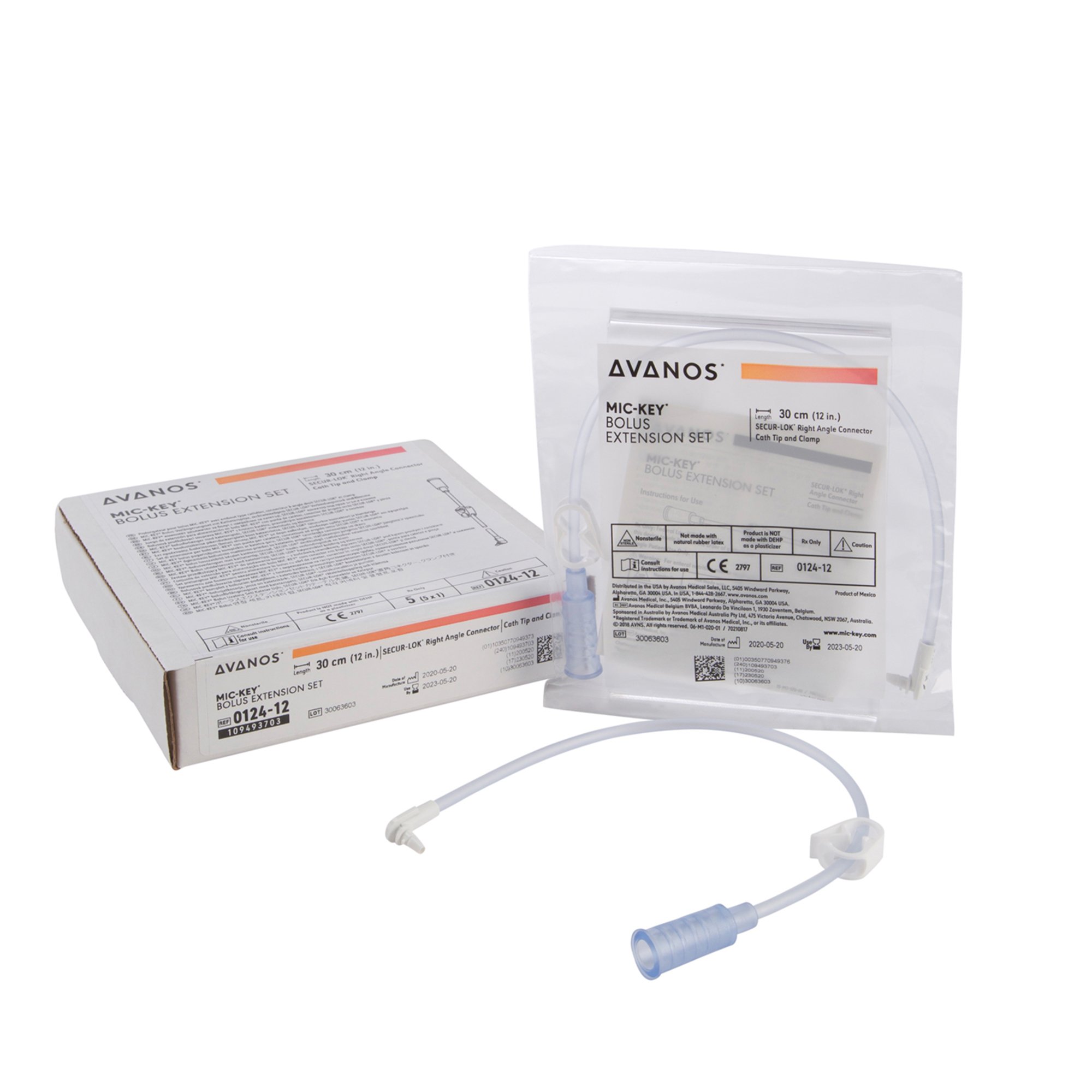Avanos Medical Sales LLC - 0124-12 Bolus Extension Feeding Tube Set