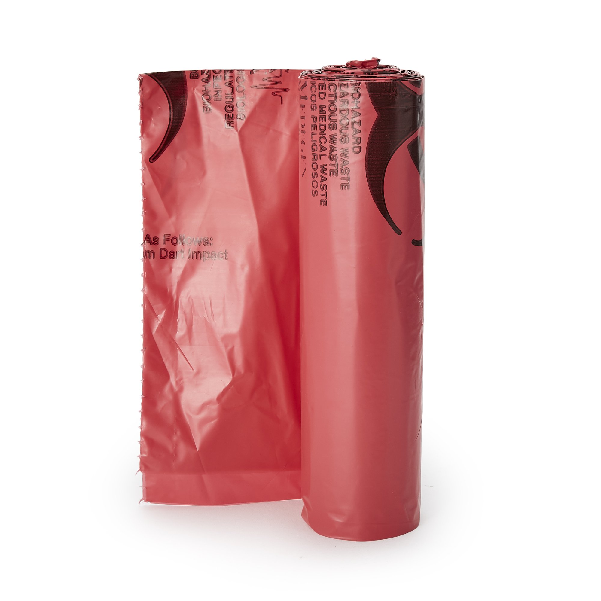 McKesson Brand 03-4773 - McKesson Biohazard Waste Bag, 40 – 45 gallon Capacity, 40 x 46 Inch - 100/Case