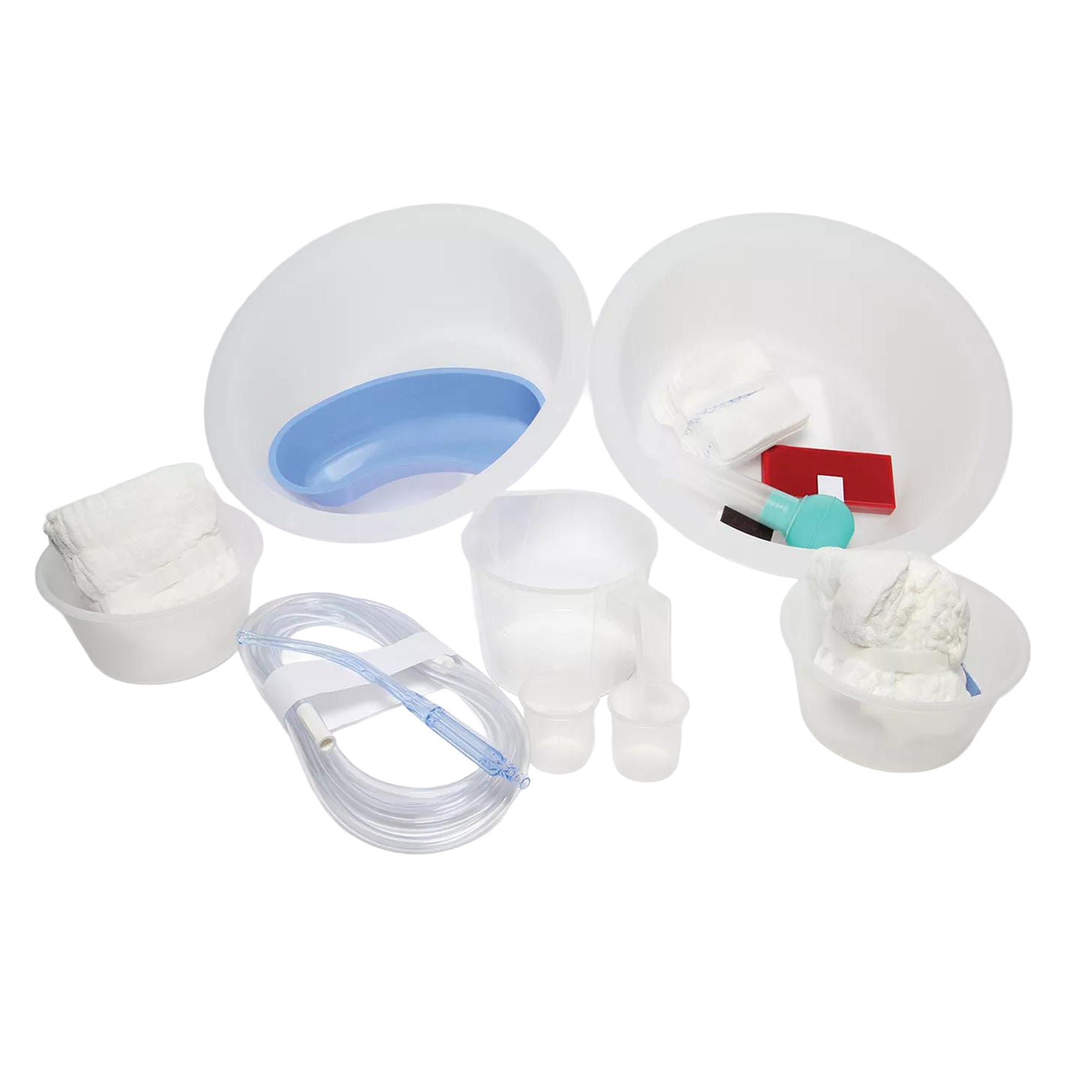 Cardinal - 28025-100 Surgical Double Basin Set-Up Kit Cardinal Health™ Major Double Basin Sterile