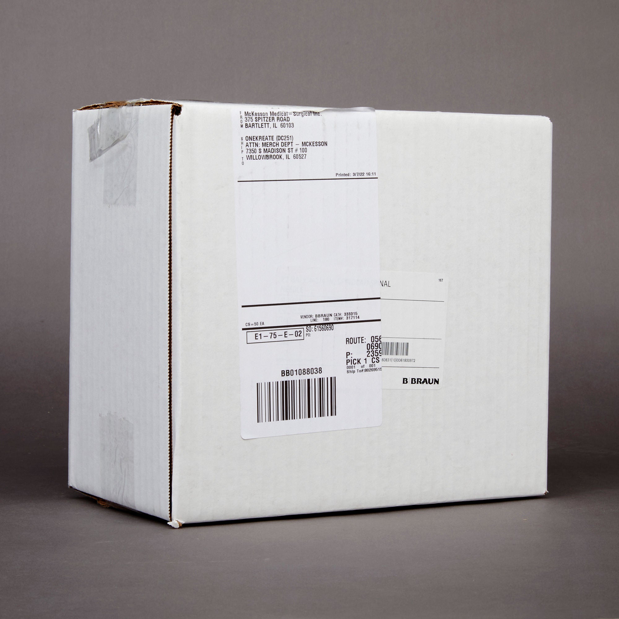 B. Braun - 333315 Spinal Needle Spinocan® Quincke Style 22 Gauge 4-3/4 Inch Length Sterile