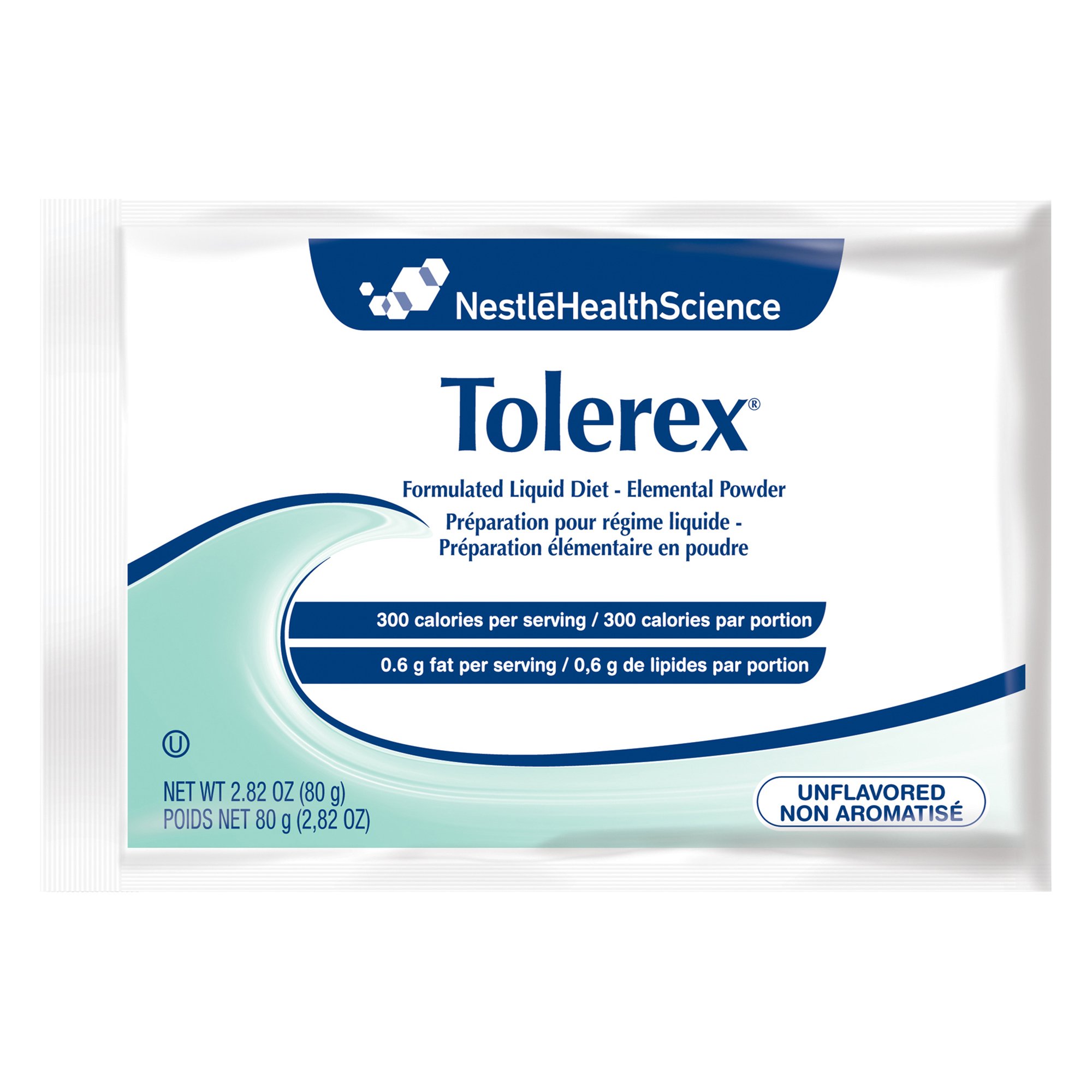 Nestle Healthcare Nutrition 10043900458059 - Tolerex® Formulated Liquid Diet Elemental Powder - 1/Each, 6/Carton, 60/Case