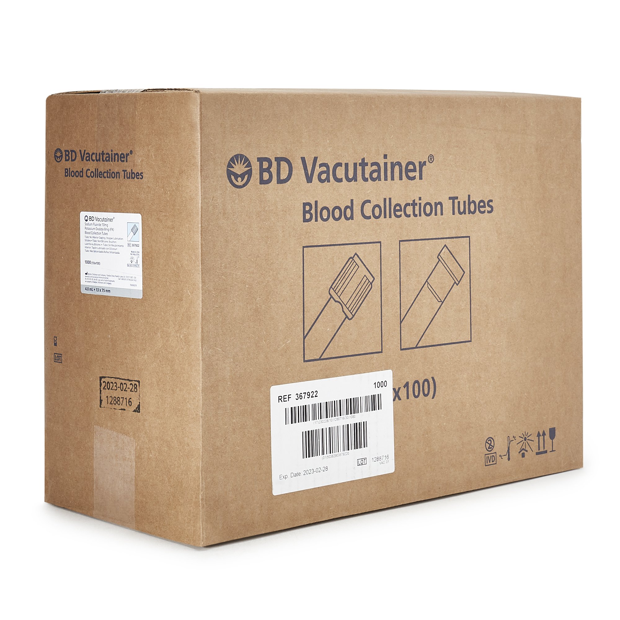 BD Vacutainer Venous Blood Collection Tube 367922 by BD