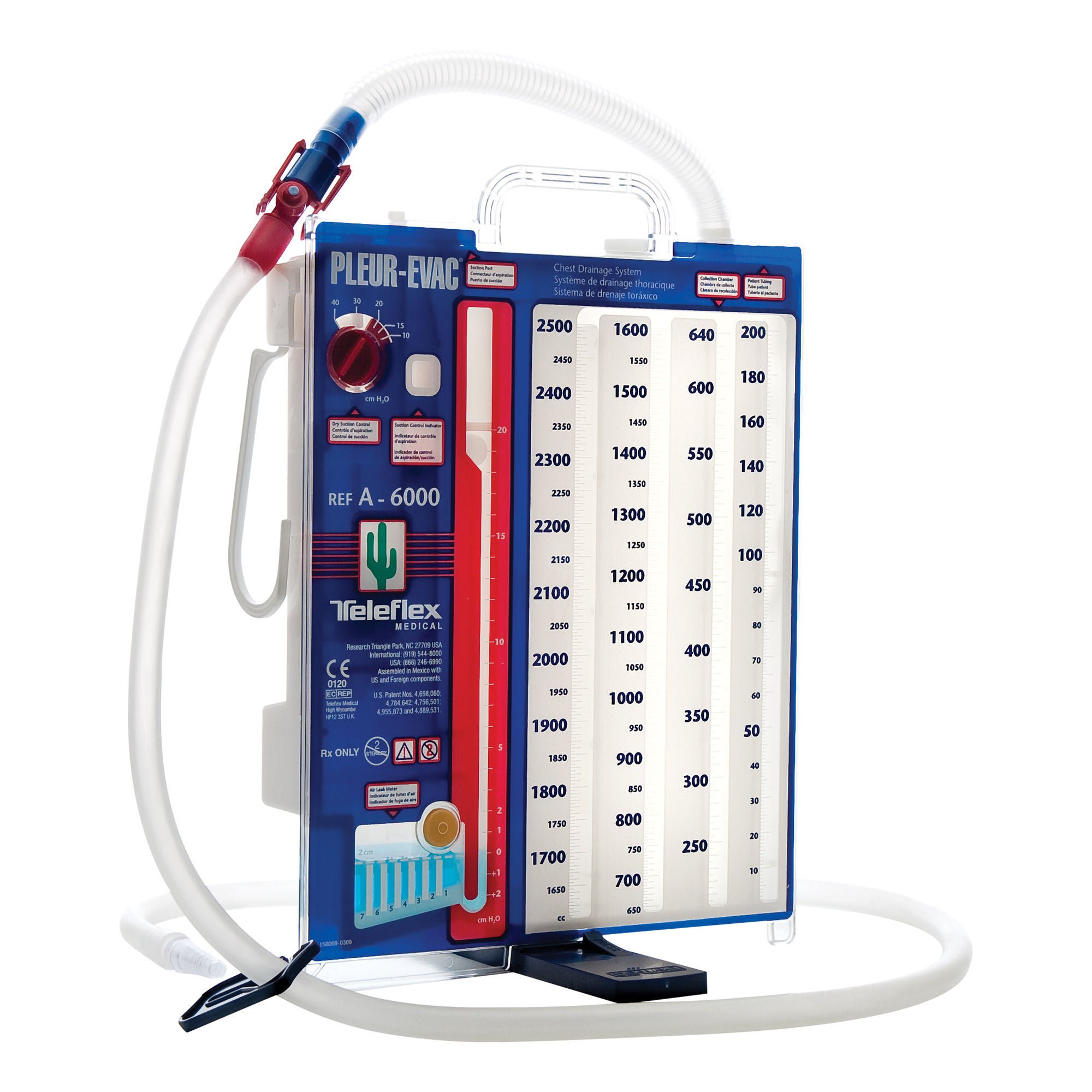 Teleflex Medical - A-6000-08LF Chest Drain System Pleur-evac® A - 600 Cactus 2500 mL