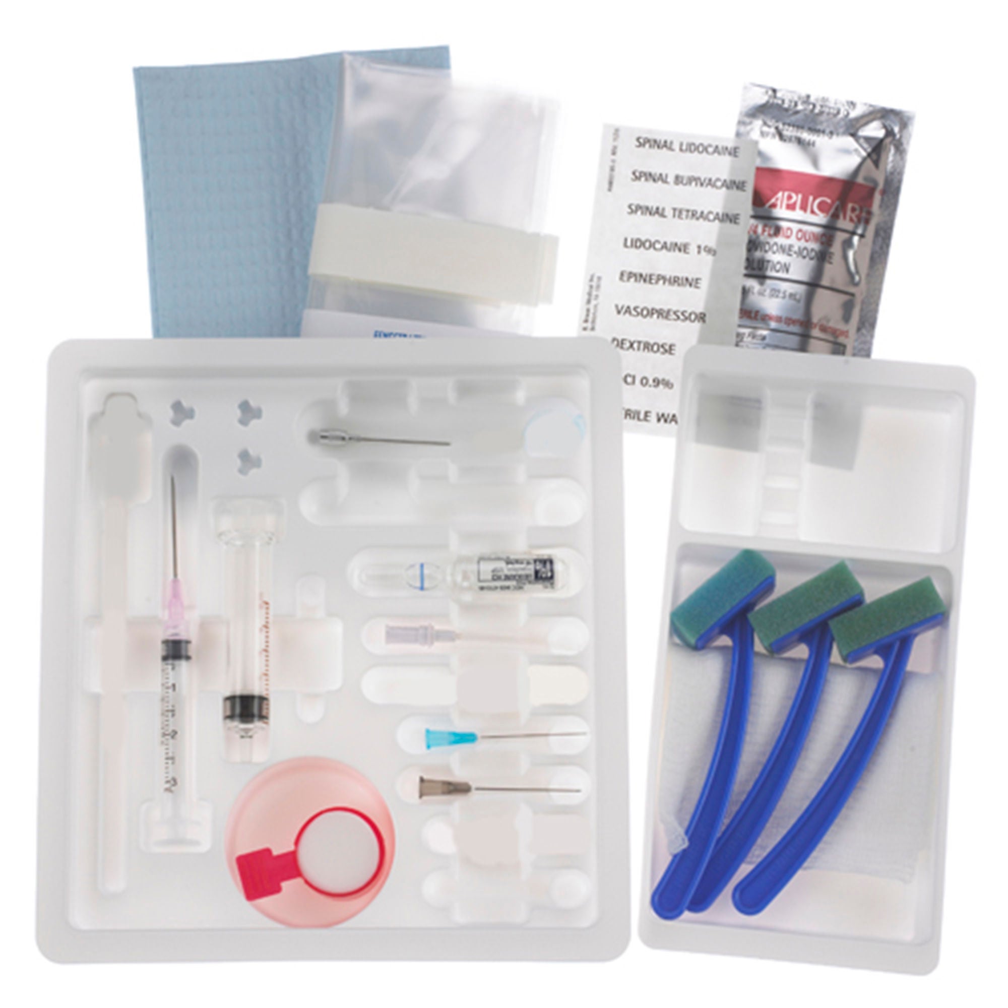 B. Braun - 333400 Spinal Tray Spinocan® Without Procedural Needle Without Procedural Needle