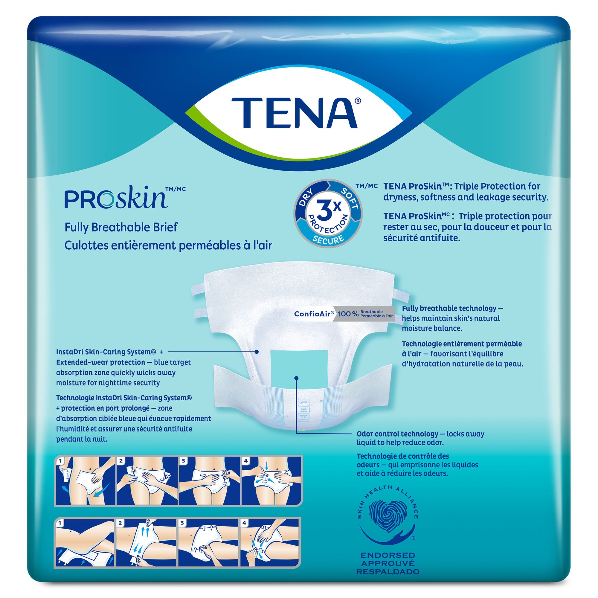 Essity HMS North America Inc - 67300 Tena® ProSkin™ Ultra Incontinence Brief