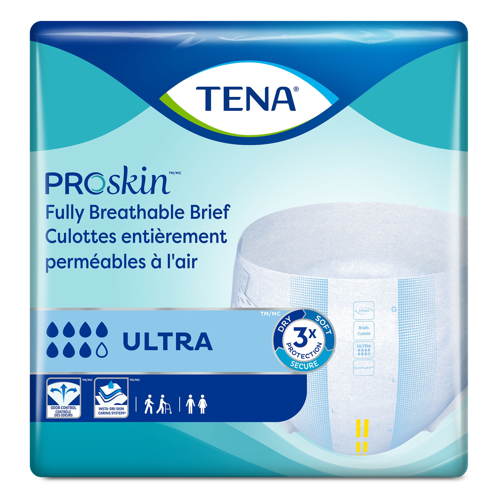 TENA ProSkin Ultra Incontinence Brief 67300 by Essity HMS North America