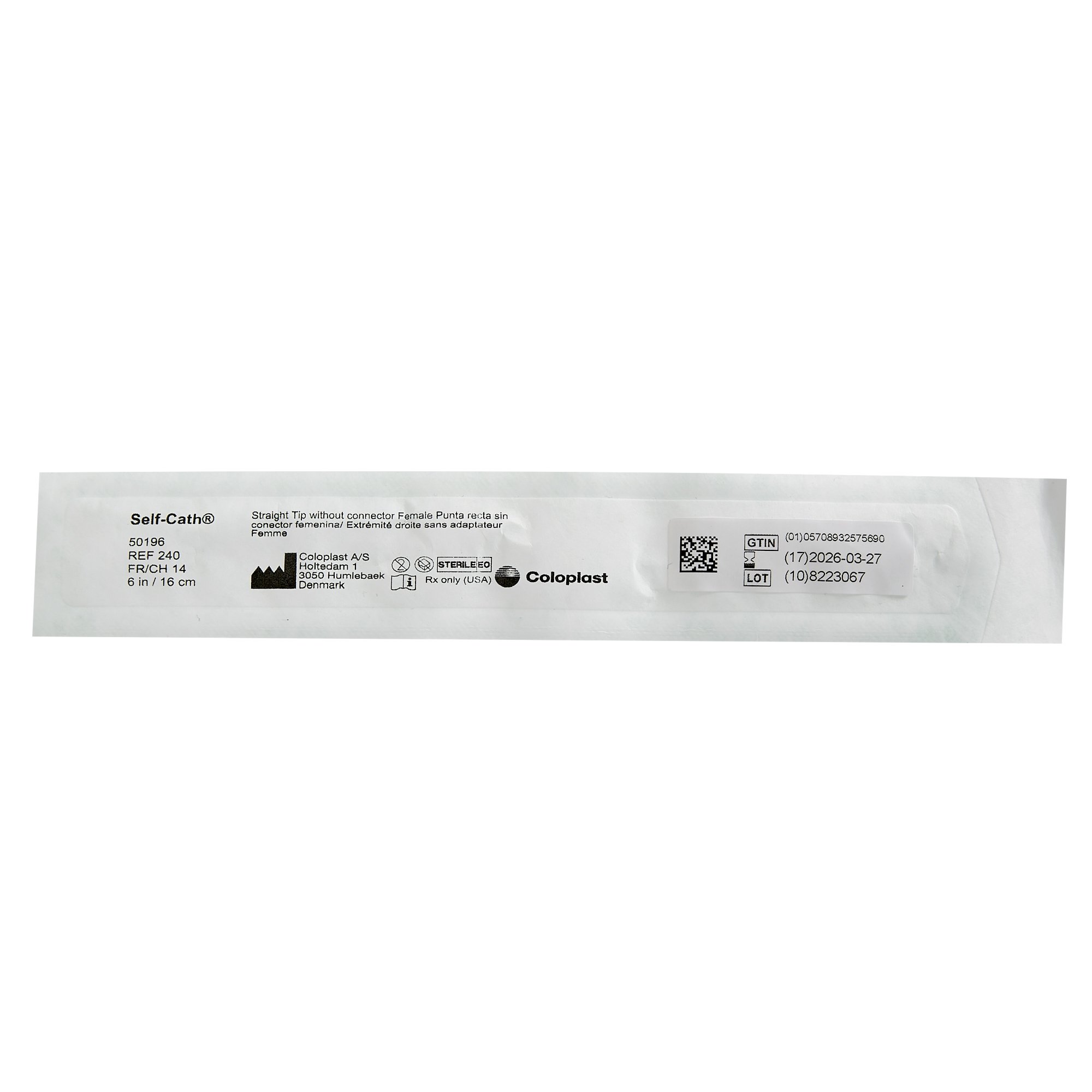Self-Cath Urethral Catheter 240 by Coloplast