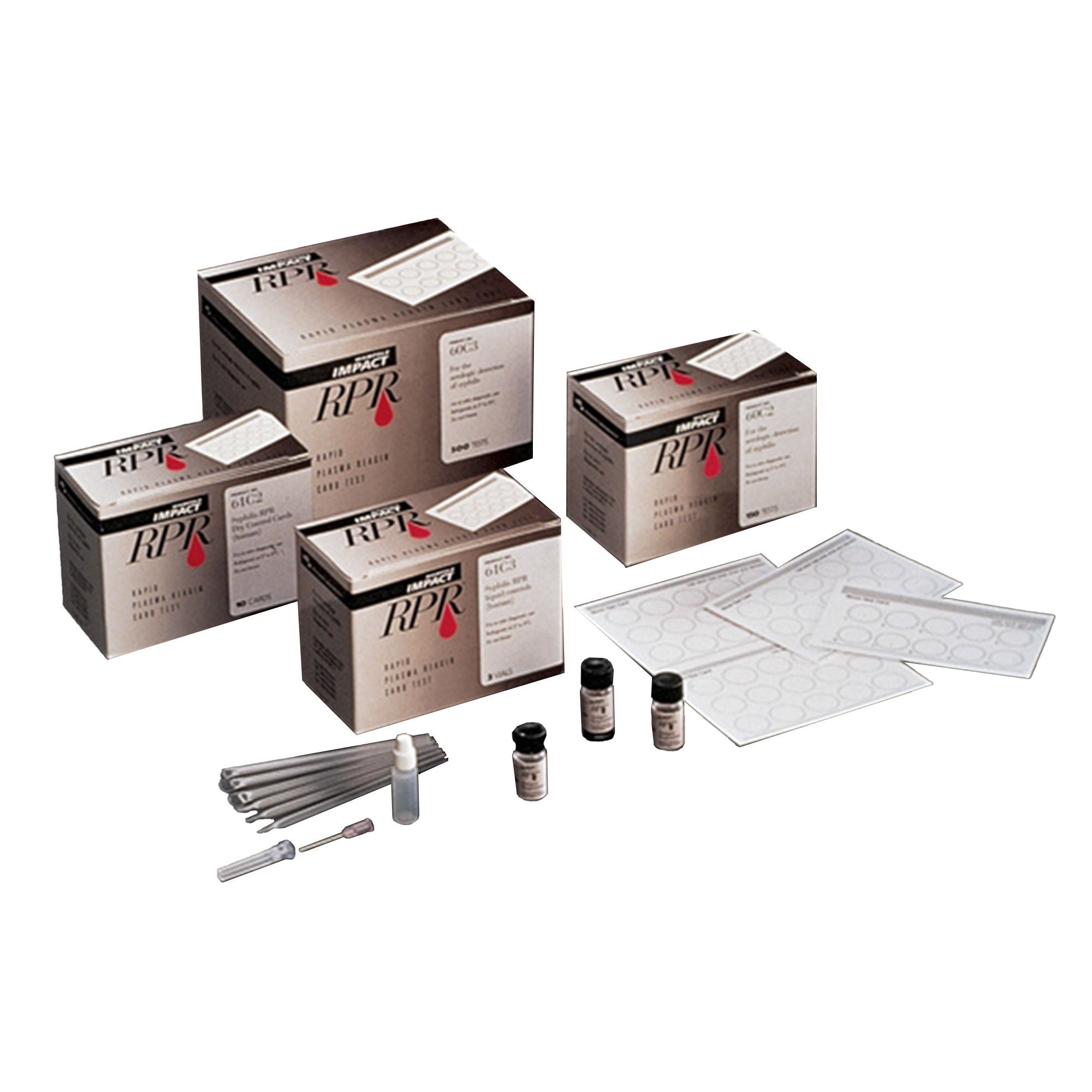 Abbott Rapid Dx North America LLC - 61C0 Sexual Health Test Kit Impact RPR™ RPR Antigen Suspension 3 Tests CLIA Non-Waived
