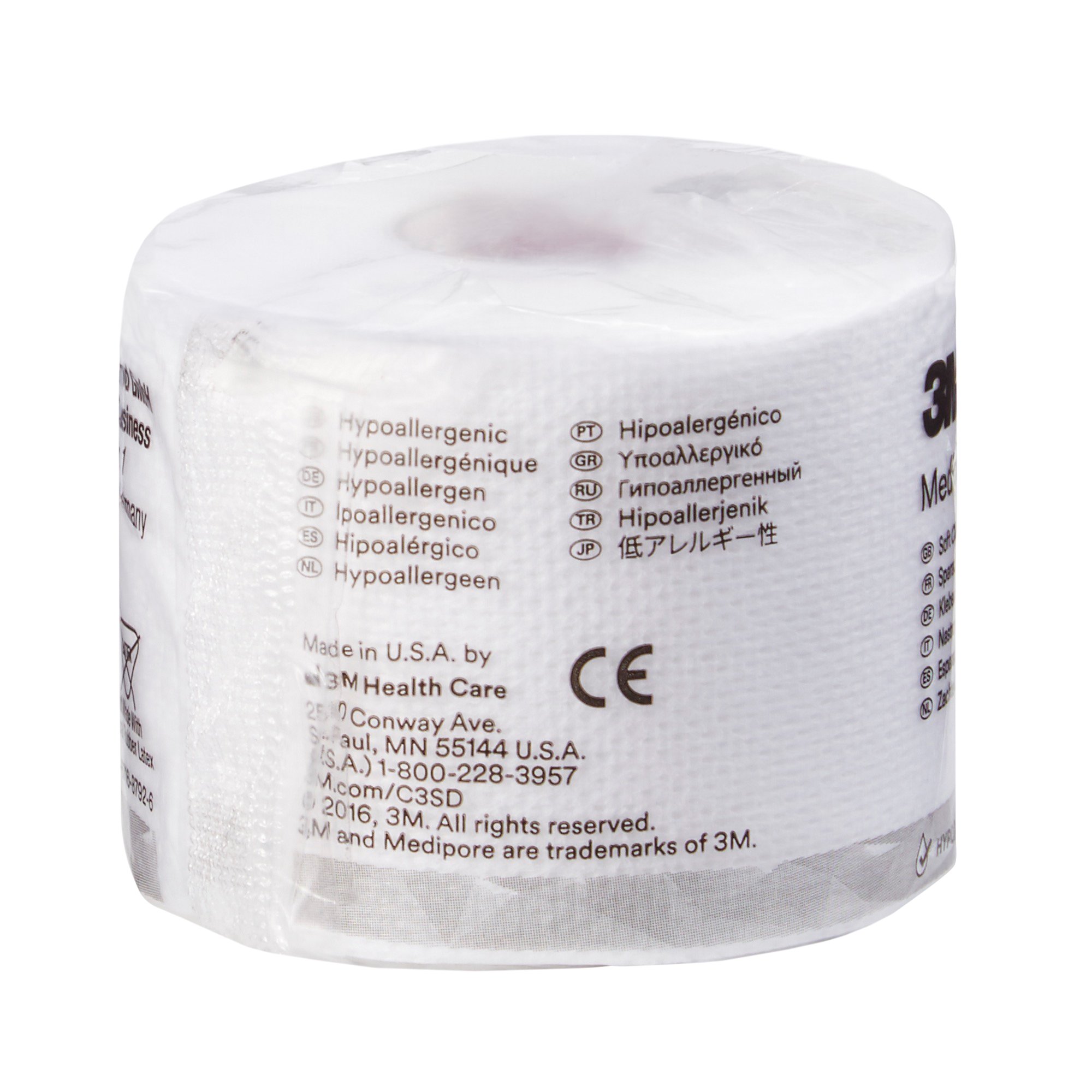 Solventum Corporation 2862 - 3M™ Medipore™ H Cloth Medical Tape, 2 Inch x 10 Yard, White - 1/Roll, 12/Case