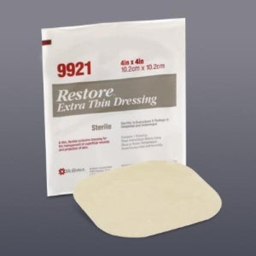 Hollister - 519959 Hydrocolloid Dressing Restore™ Film Backing 17 Square Inch Triangle Hydrocolloid