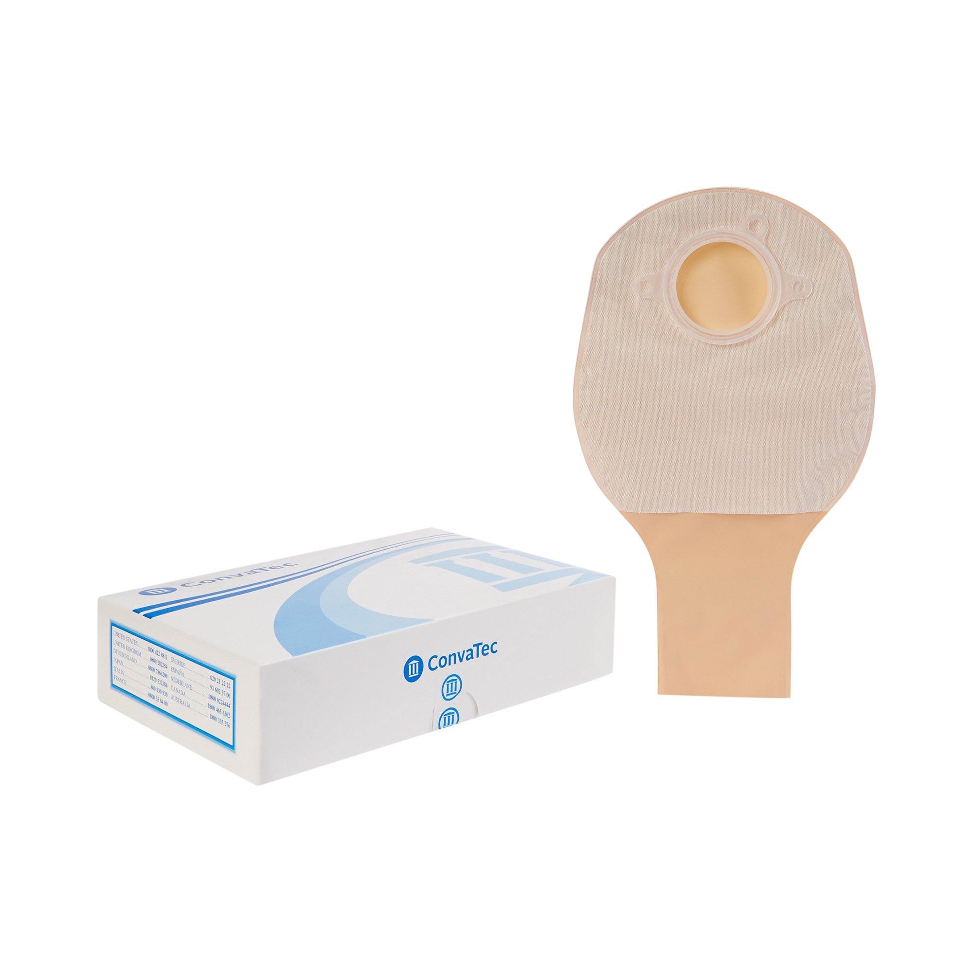 ConvaTec - 401508 Natura Sur-Fit Two-Piece Opaque Colostomy Pouch