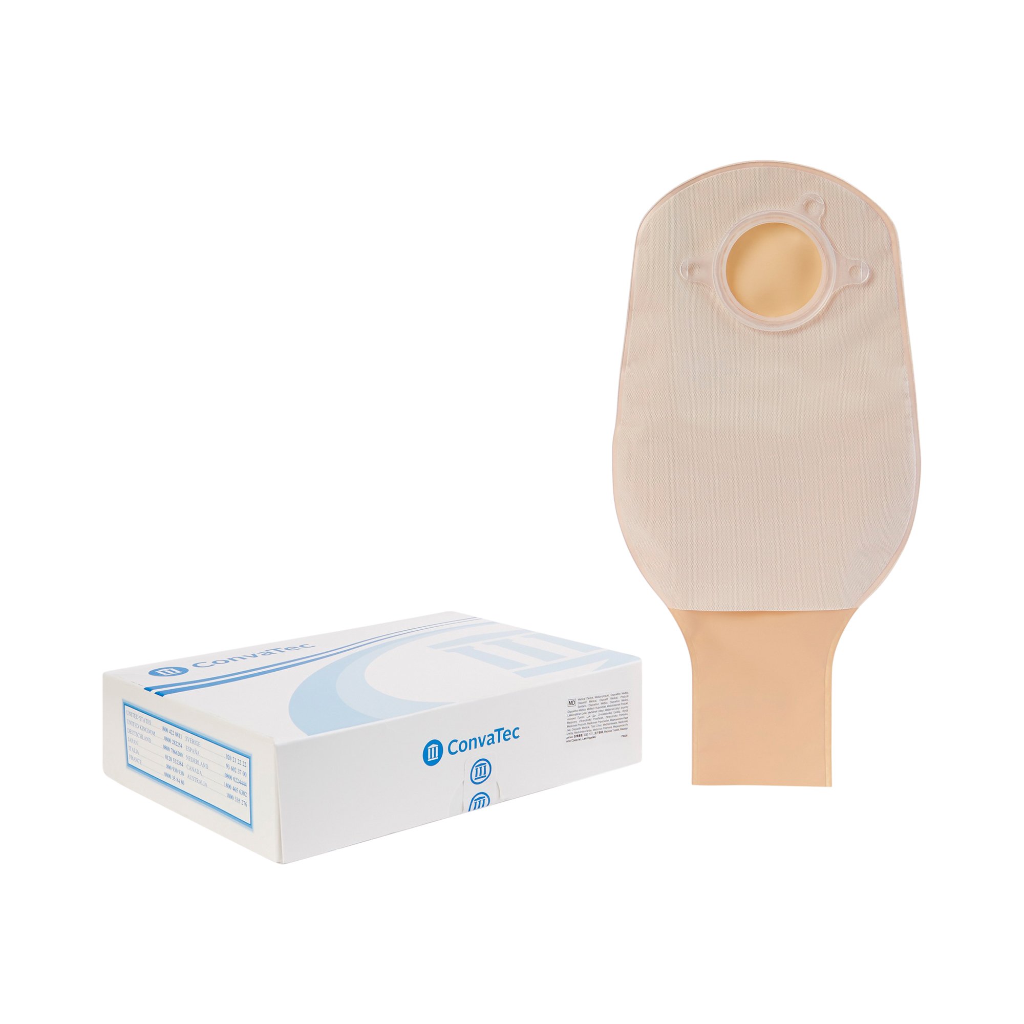 ConvaTec - 401502 Sur-Fit Natura® Two-Piece Opaque Colostomy Pouch