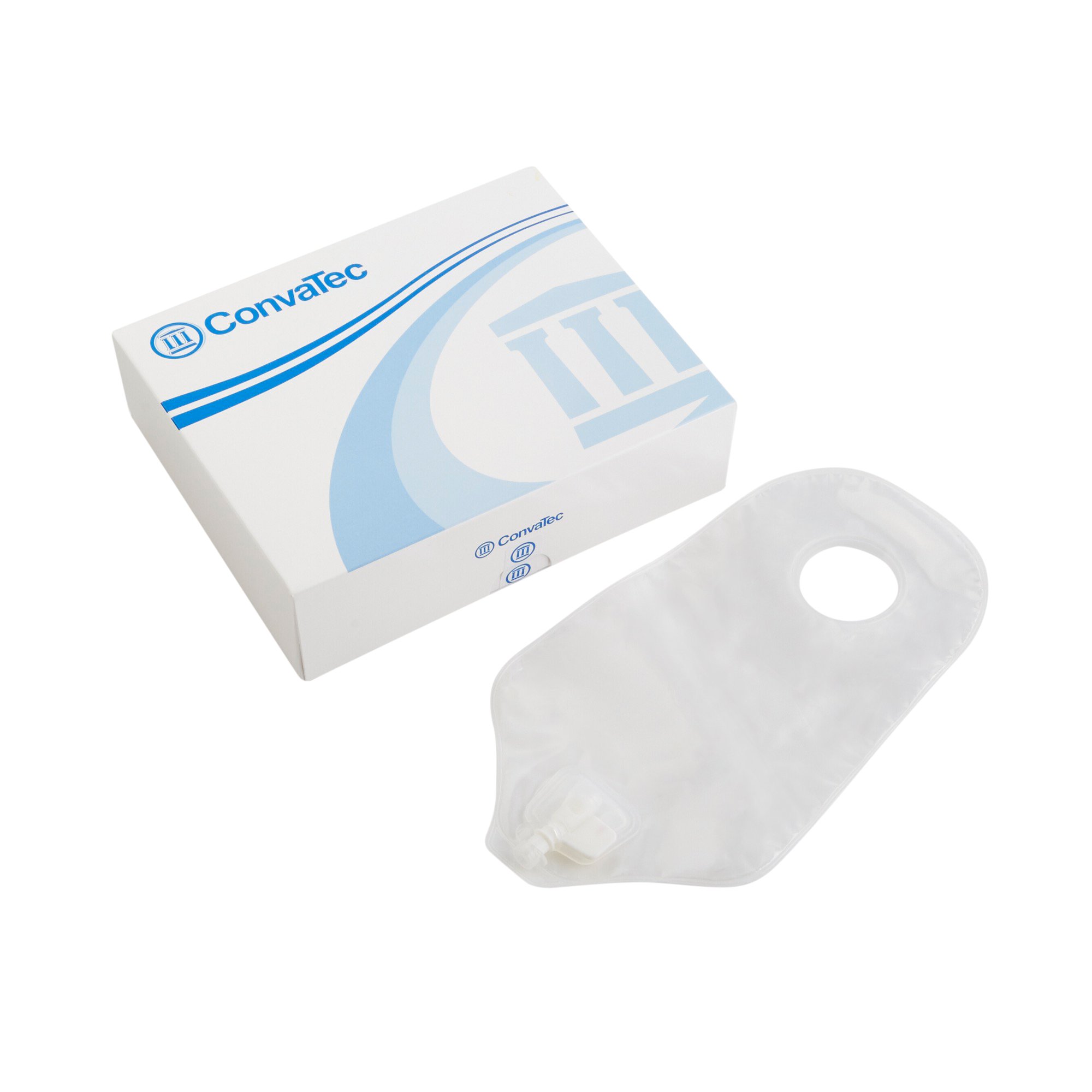 ConvaTec 401544 - Sur-Fit Natura® Two-Piece Transparent Urostomy Pouch, 1¾ Inch Flange - 1/Each, 10/Box
