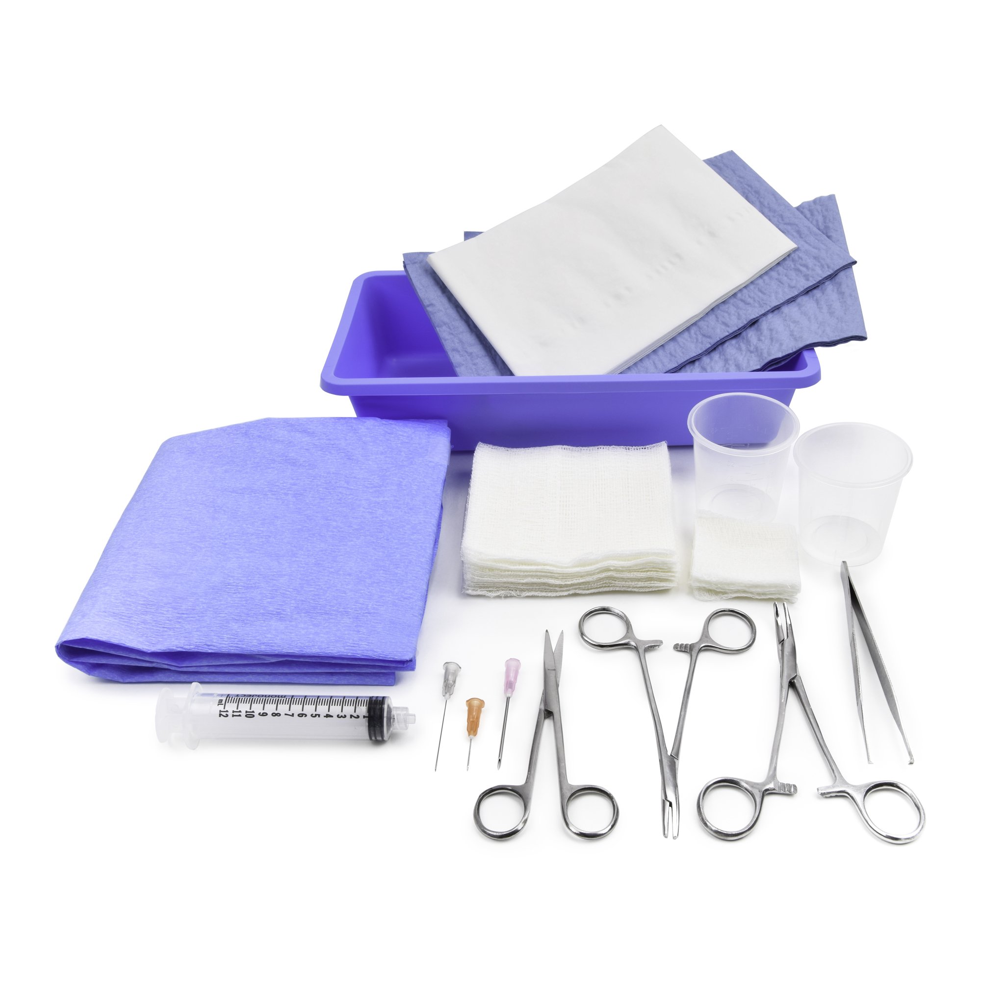 McKesson Brand - 25-2691 McKesson Laceration Tray