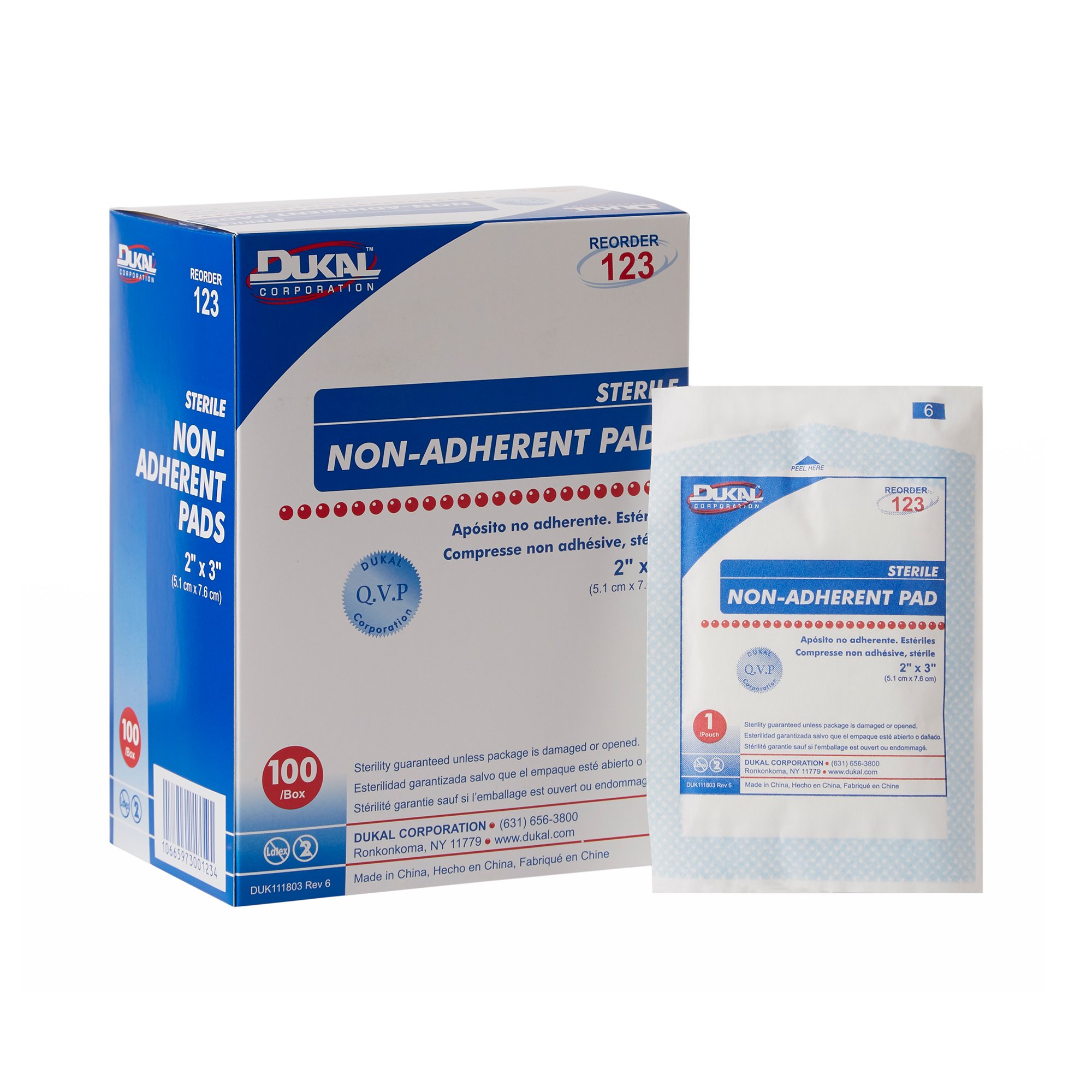 Dukal - 123 Dukal™ Nonadherent Dressing