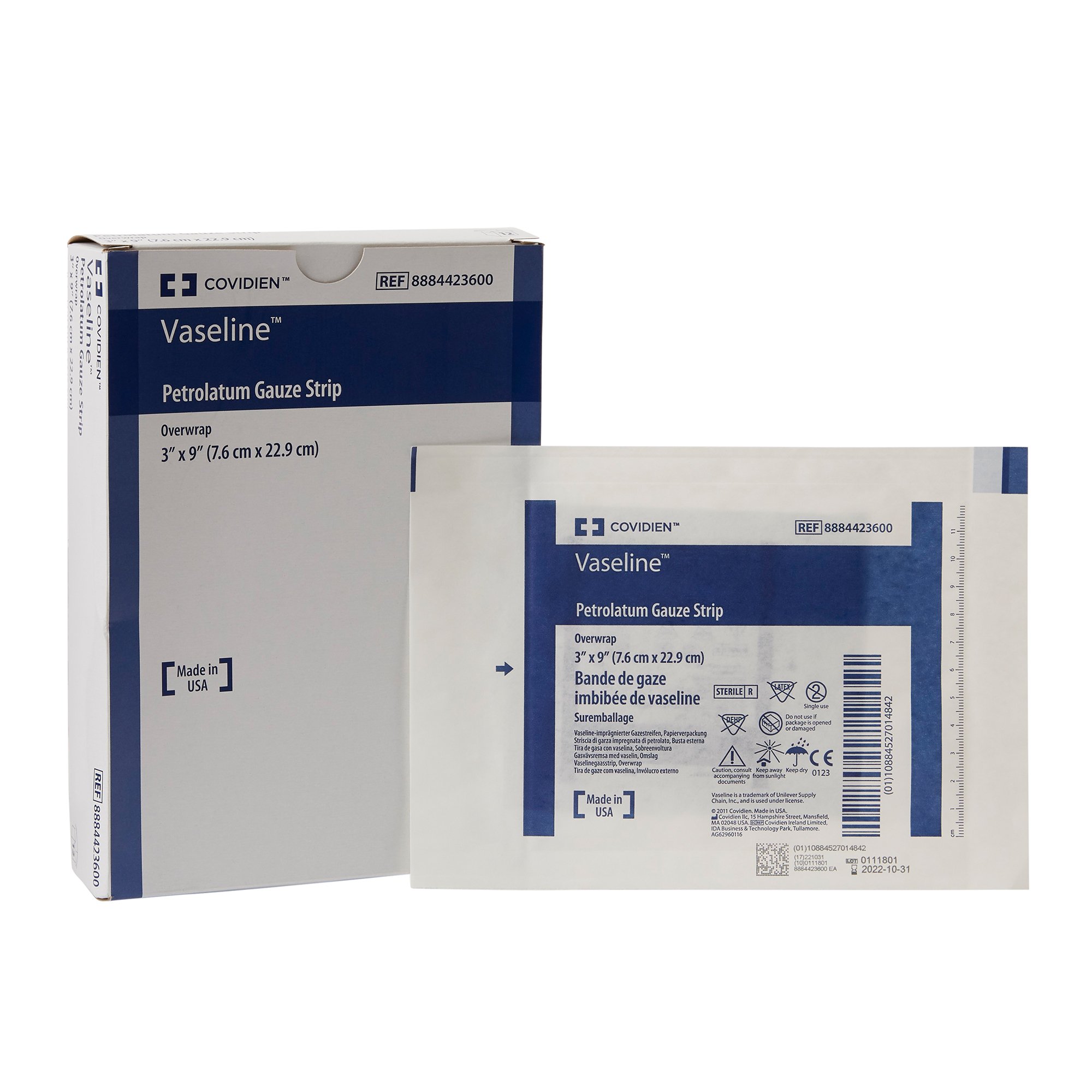 Cardinal - 8884423600 Vaseline® Petrolatum Impregnated Dressing