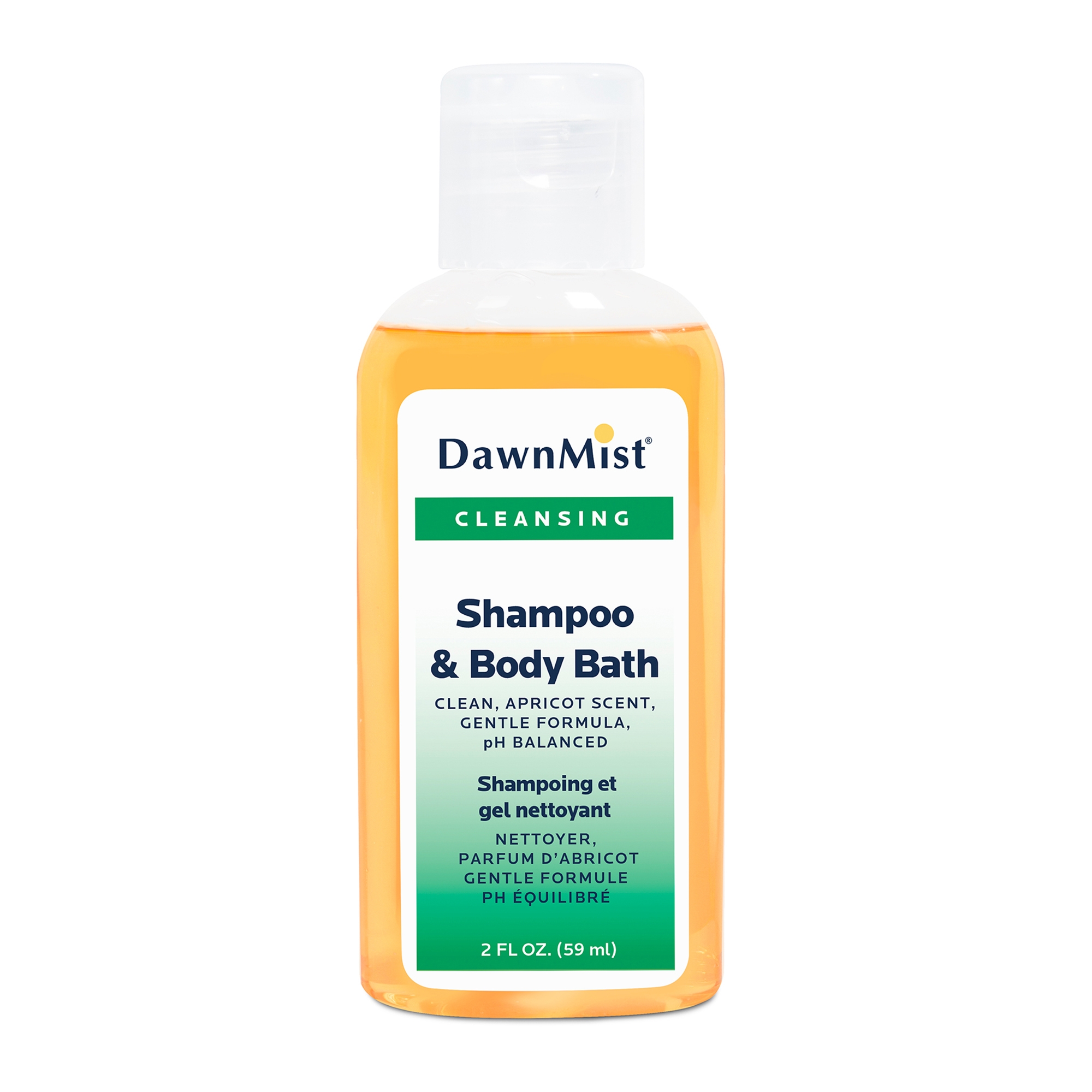 Donovan Industries - MS02 DawnMist® Shampoo and Body Wash 2-ounce Squeeze Bottle