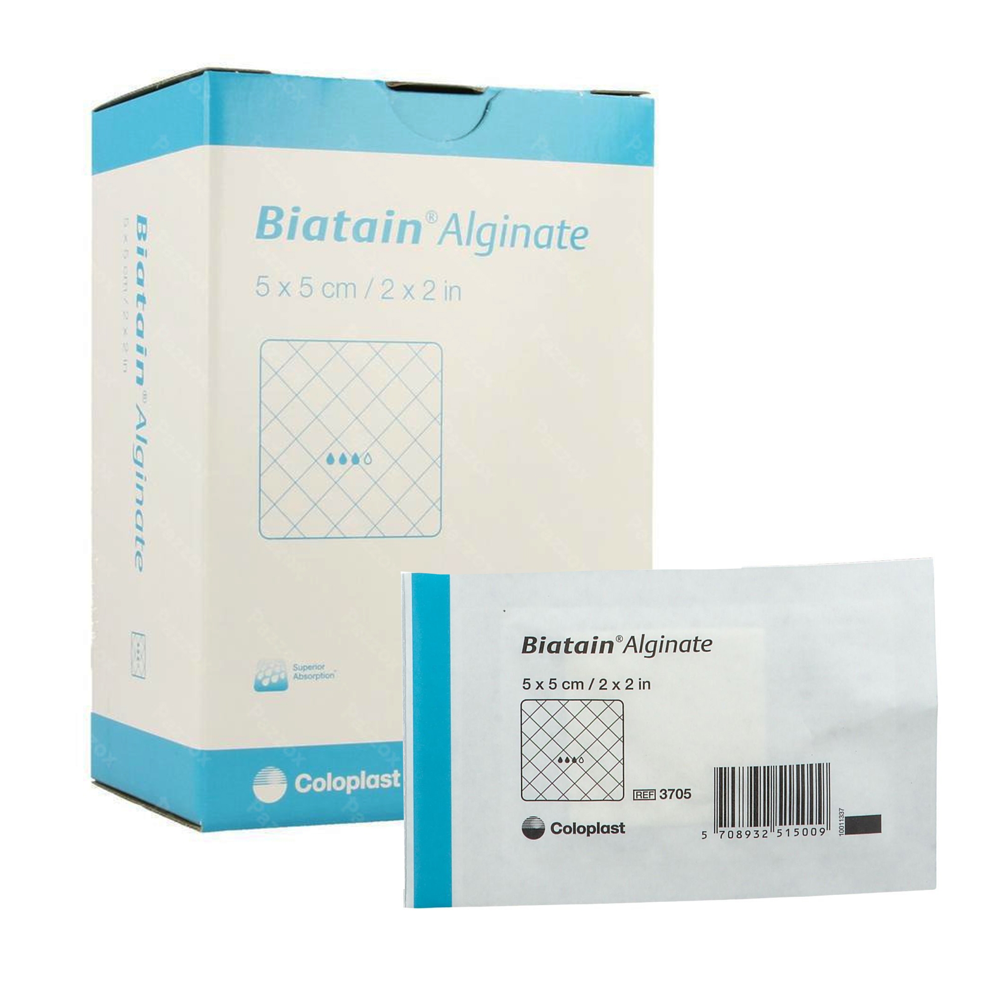 Coloplast - 3705 Biatain® Calcium Alginate Dressing