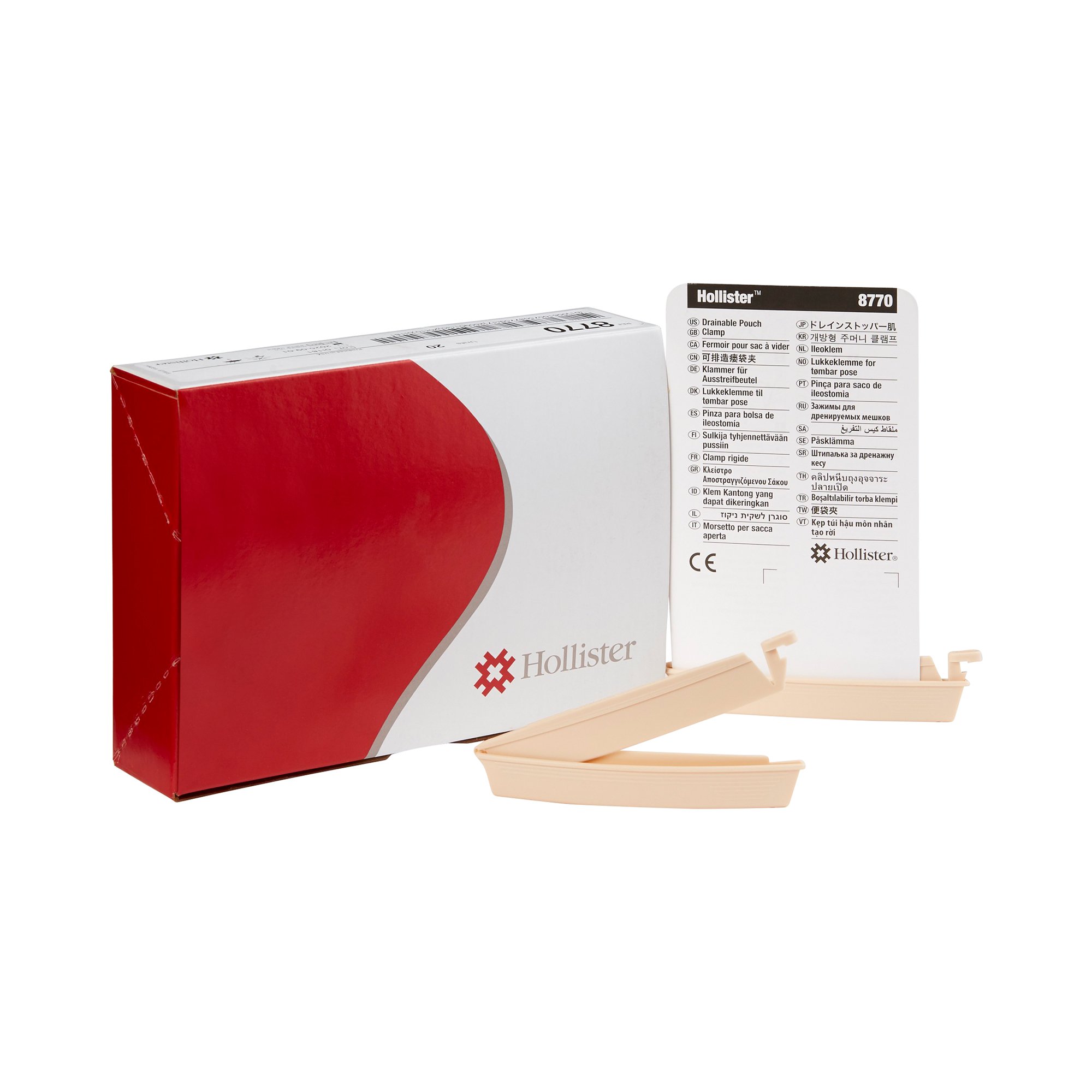 Hollister - 8770 Hollister Drainable Pouch Clamp
