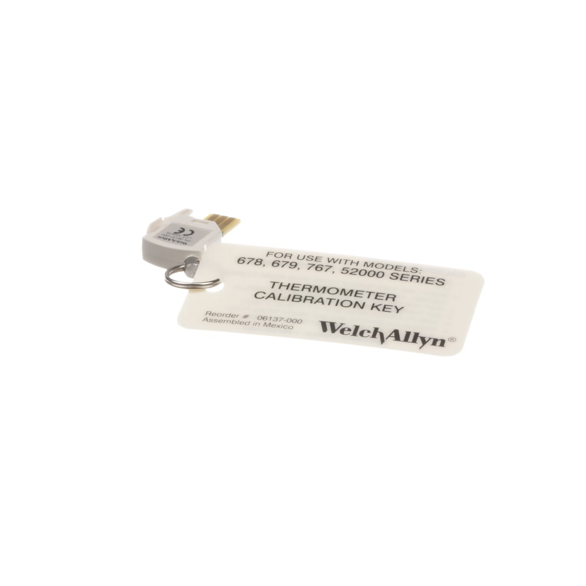 Welch Allyn - 06137-000 Temperature Calibration Key Spot Vital Signs Thermometry