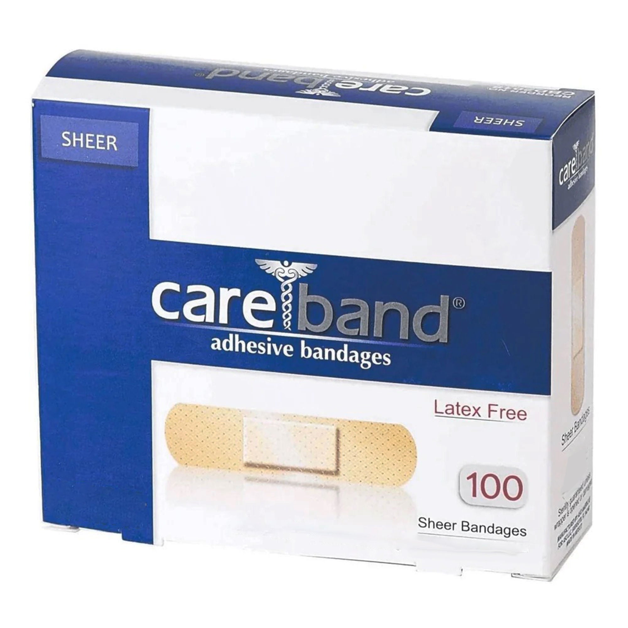 ASO LLC - CBD2027-012-000 Careband™ Sheer Adhesive Strip