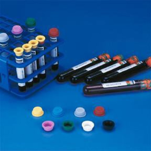 Fisher Anatomical - 0270716 Fisherbrand® Sav-It® Test Tube Closure Leak Resistant, White, 0.93 mm Closures, 1000 per Pack Use With 12 mm Culture Tube and 13 mm Blood Collection Tube