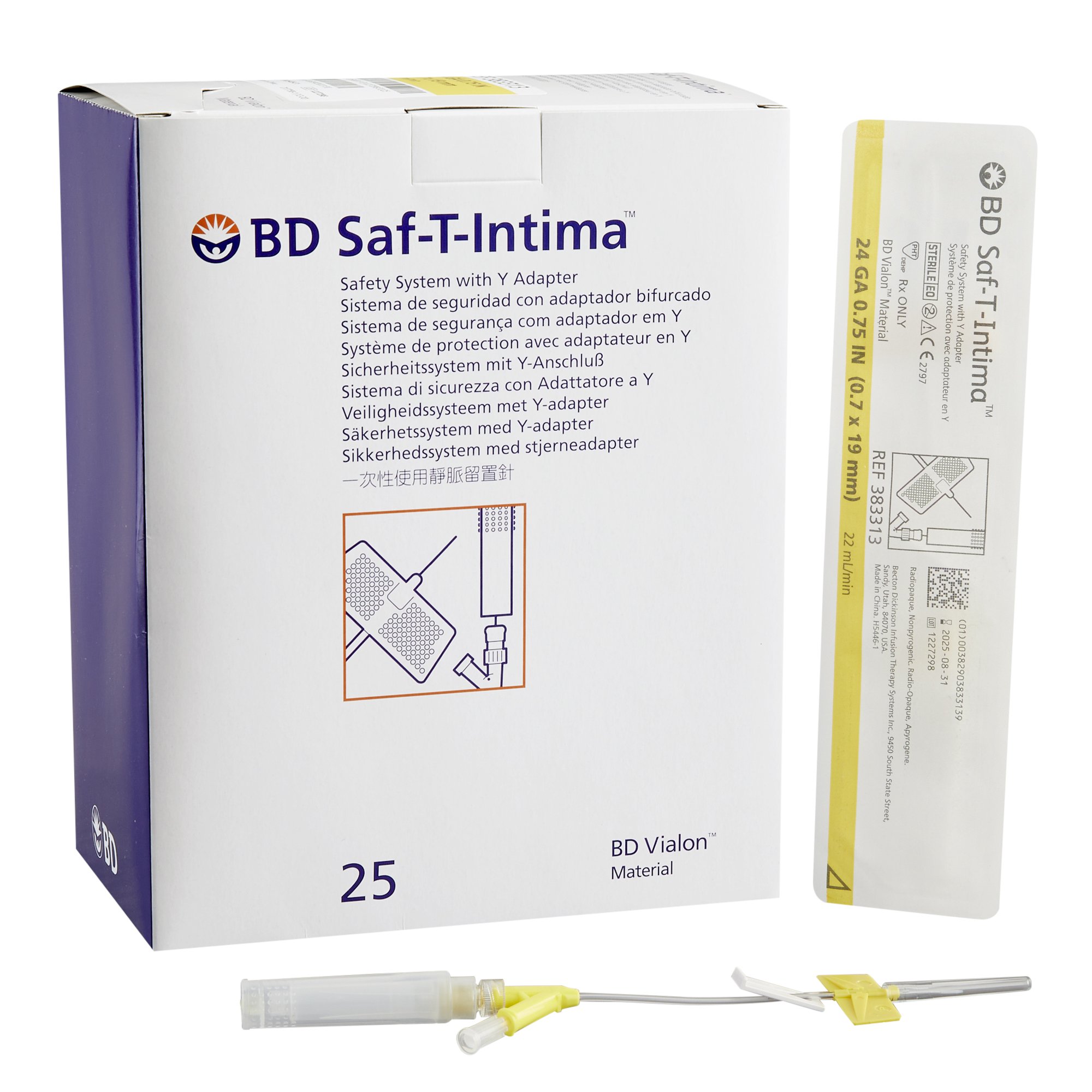 BD - 383313 Saf-T-Intima™ Peripheral Catheter System