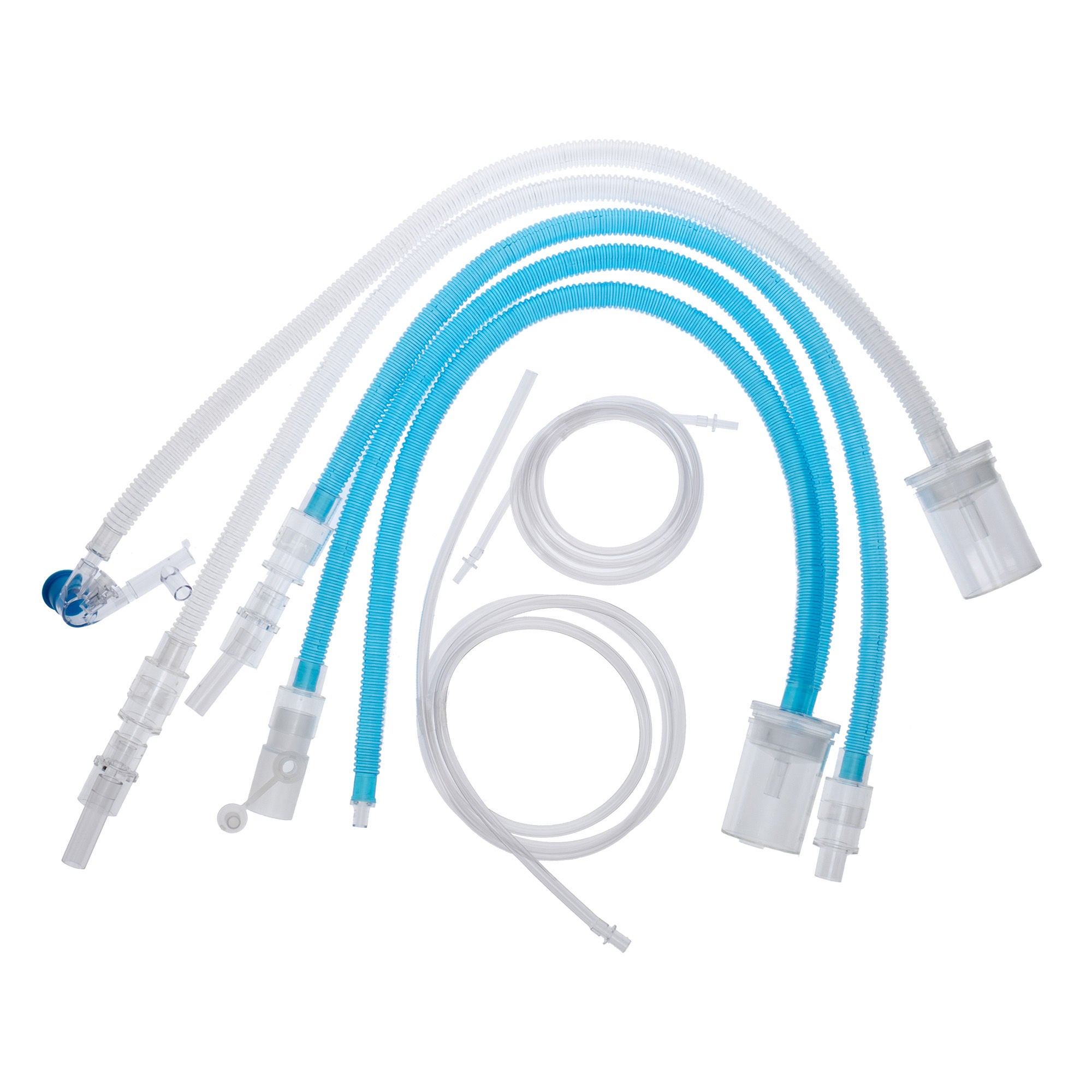 Sun Med - 6800-503 Anesthesia Breathing Circuit Expandable Tube 48 Inch Tube Dual Limb Pediatric Single Patient Use