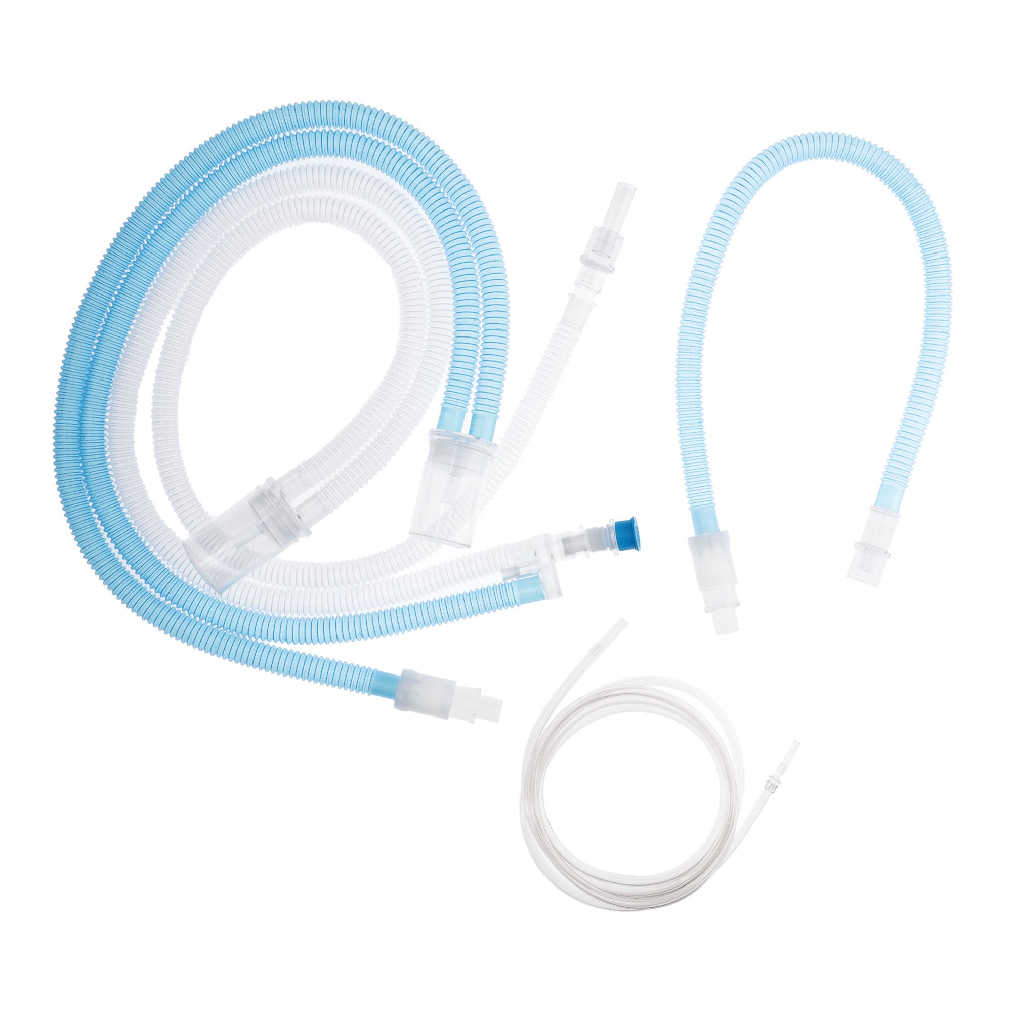 Sun Med - 1600-701 Ventilator Circuit LTV Series Corrugated Tube Pediatric Without Breathing Bag Single Patient Use