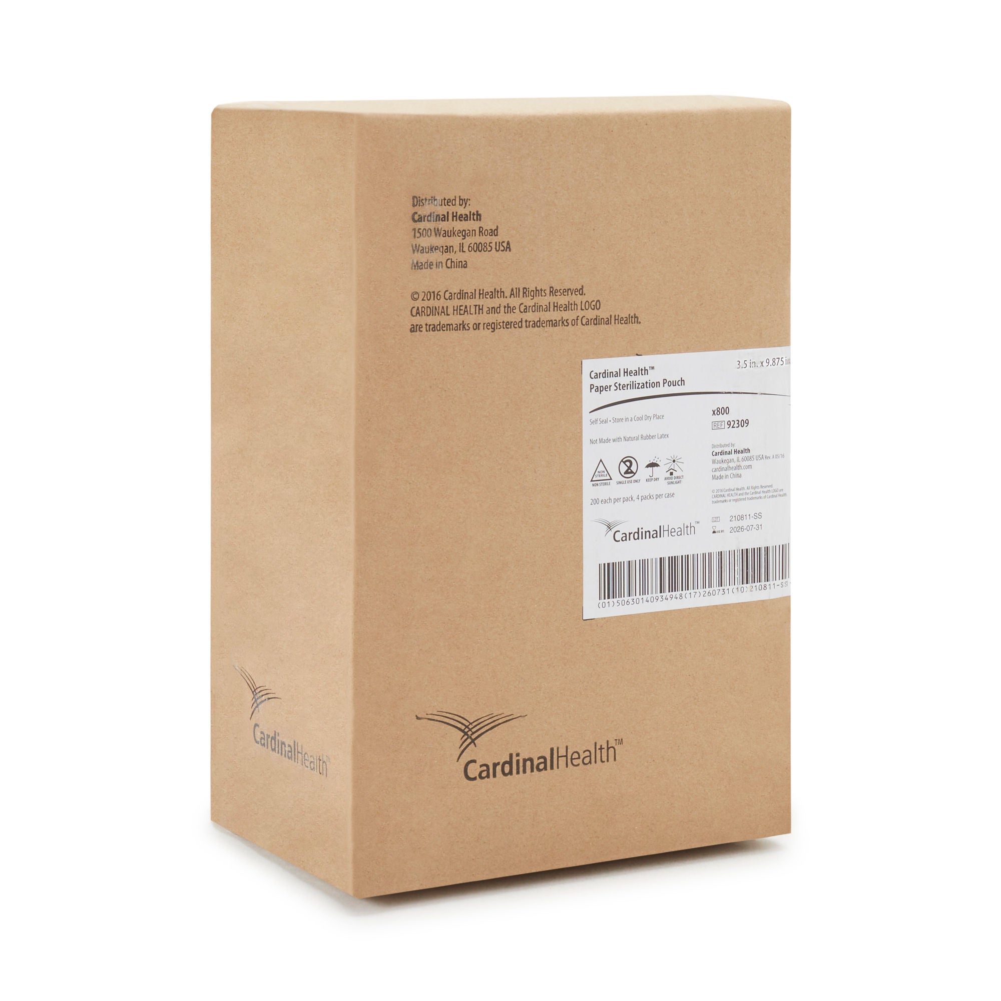Cardinal - 92309 Cardinal Health™ Sterilization Pouch