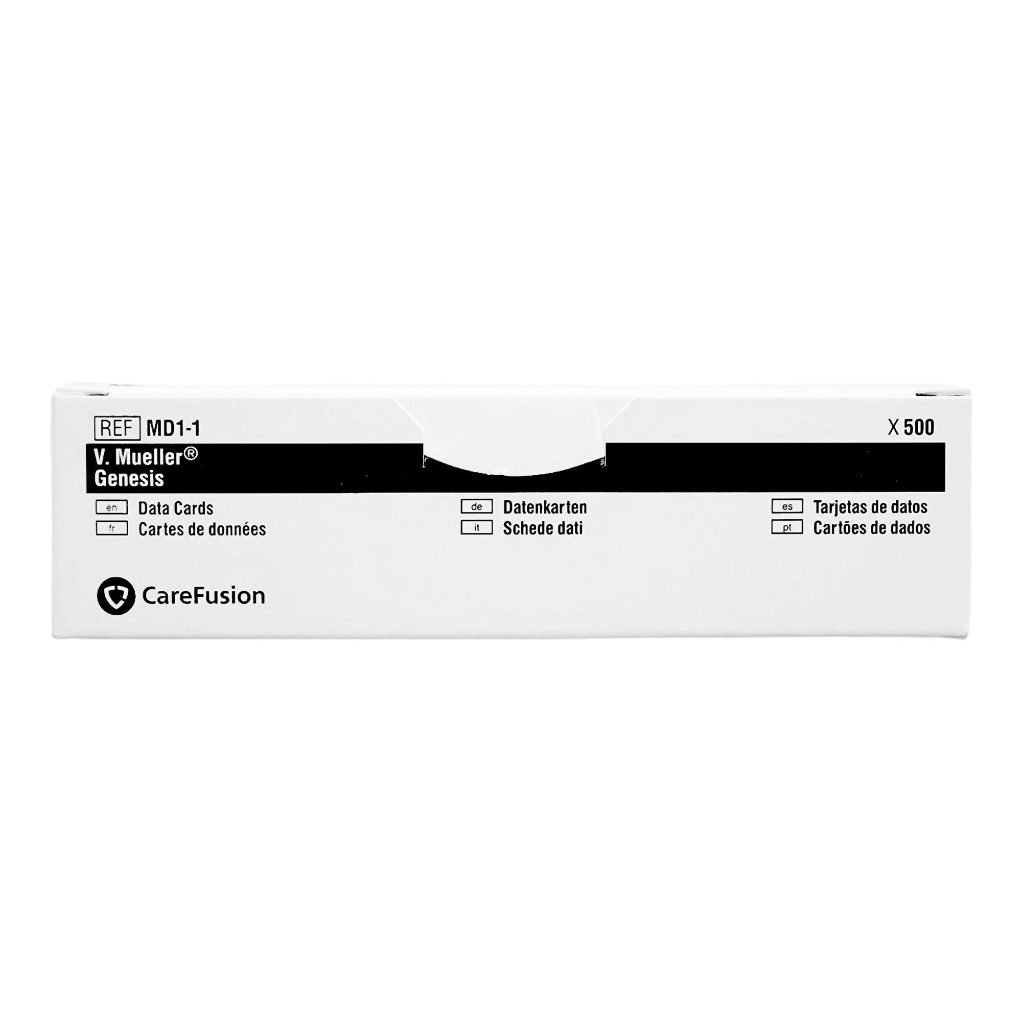 V. Mueller - MD11 Genesis™ Sterile Processing Data Card for Genesis Containers